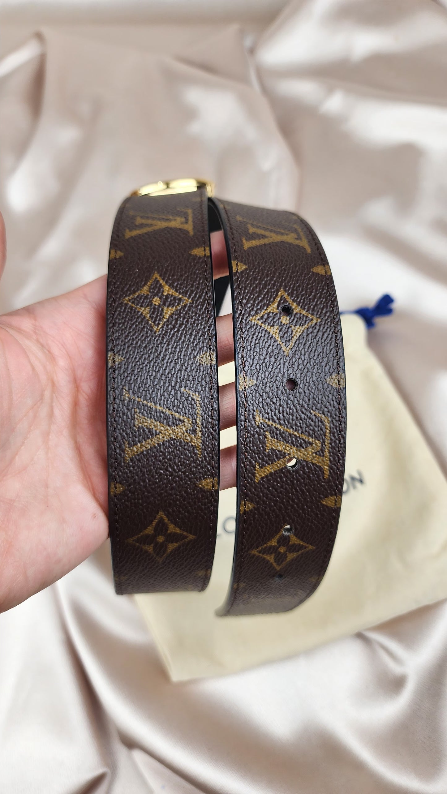 Louis Vuitton Monogram Belt