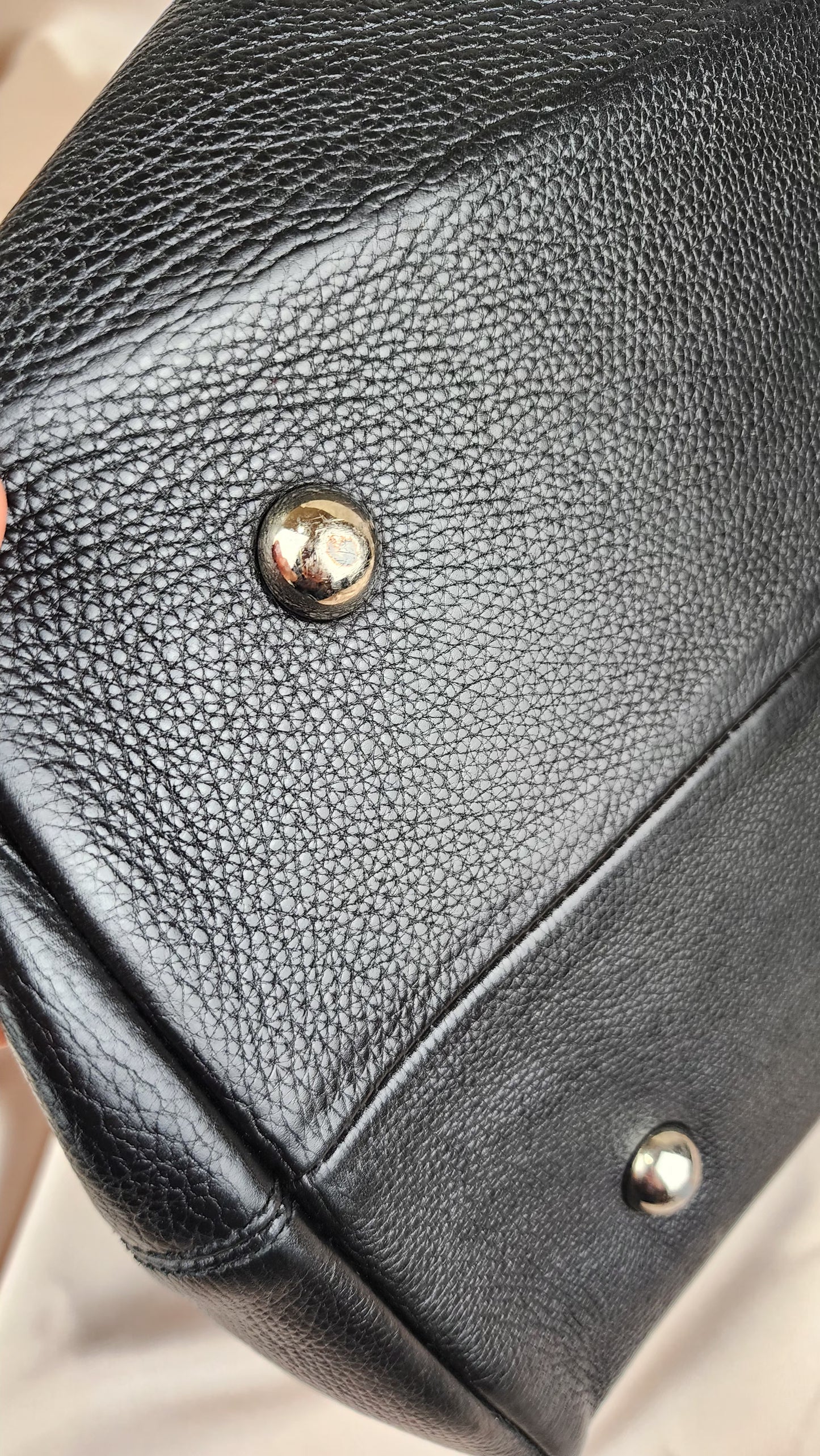 Gucci Black Leather Bag