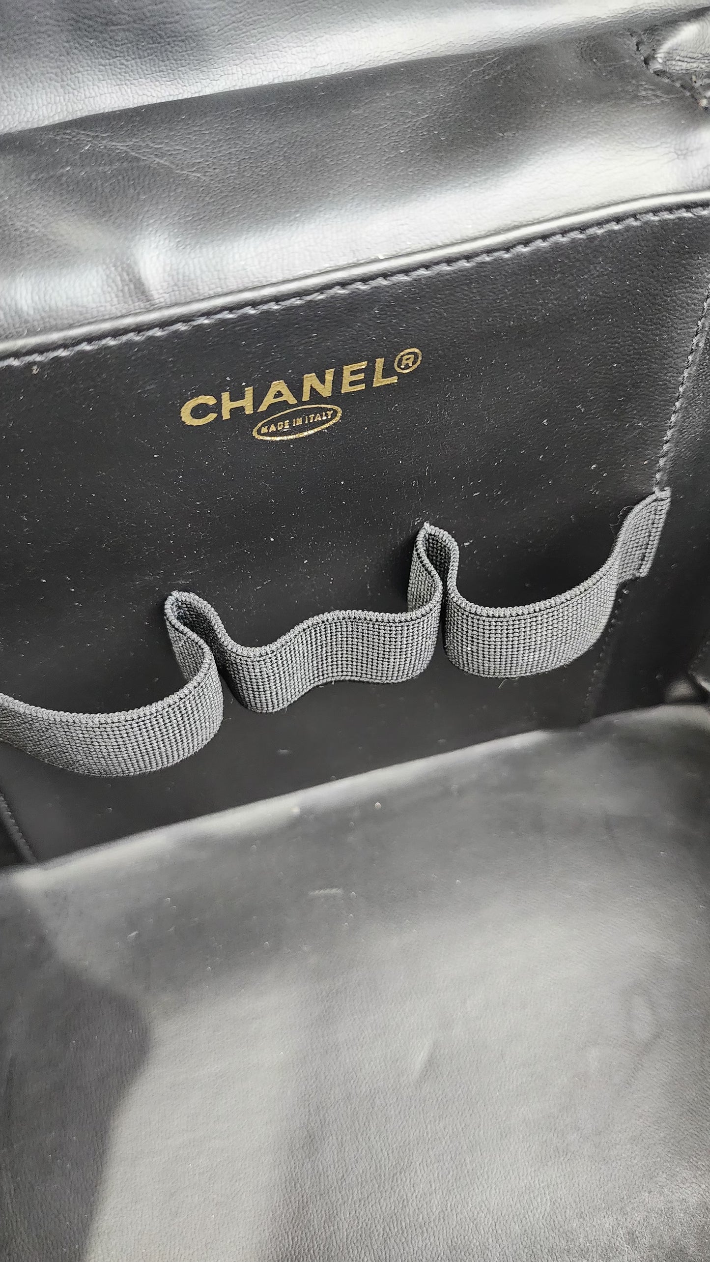 Chanel Large Patent Leather Vanity Case