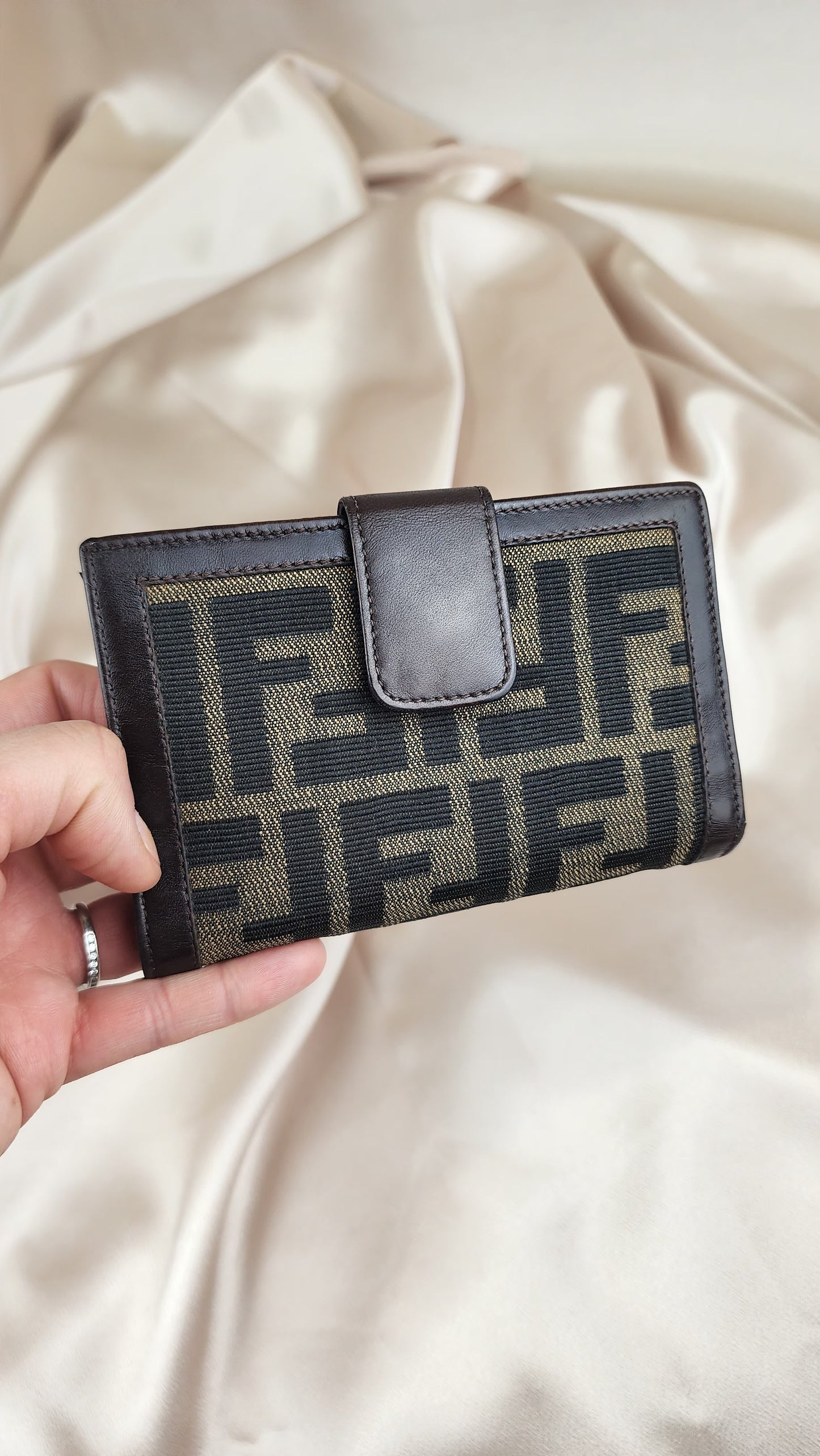 Fendi Zucca Print Bifold Wallet