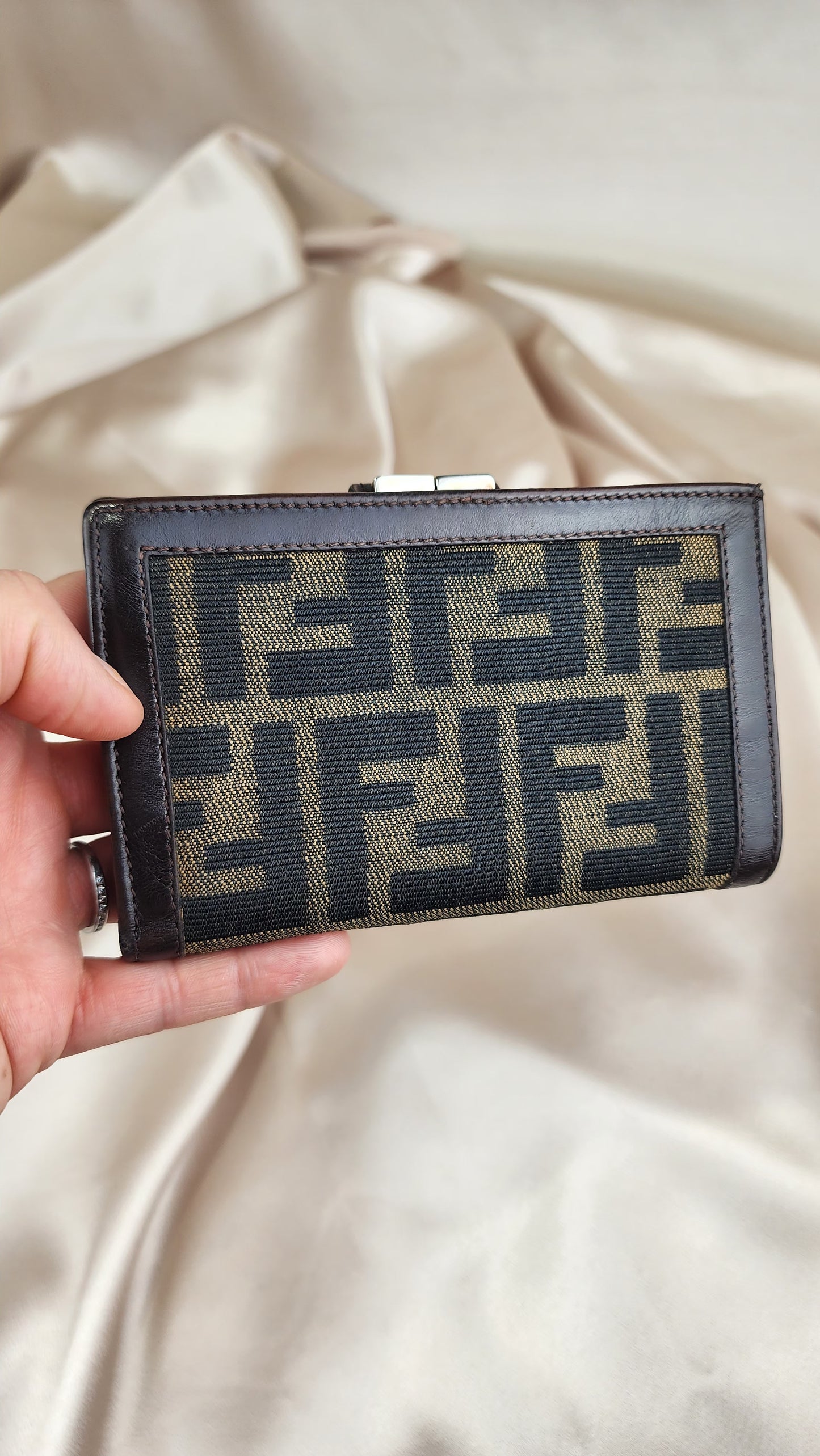 Fendi Zucca Print Bifold Wallet