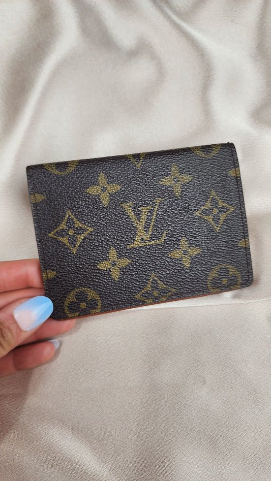 Louis Vuitton Monogram Porte 2 Card Case - 755