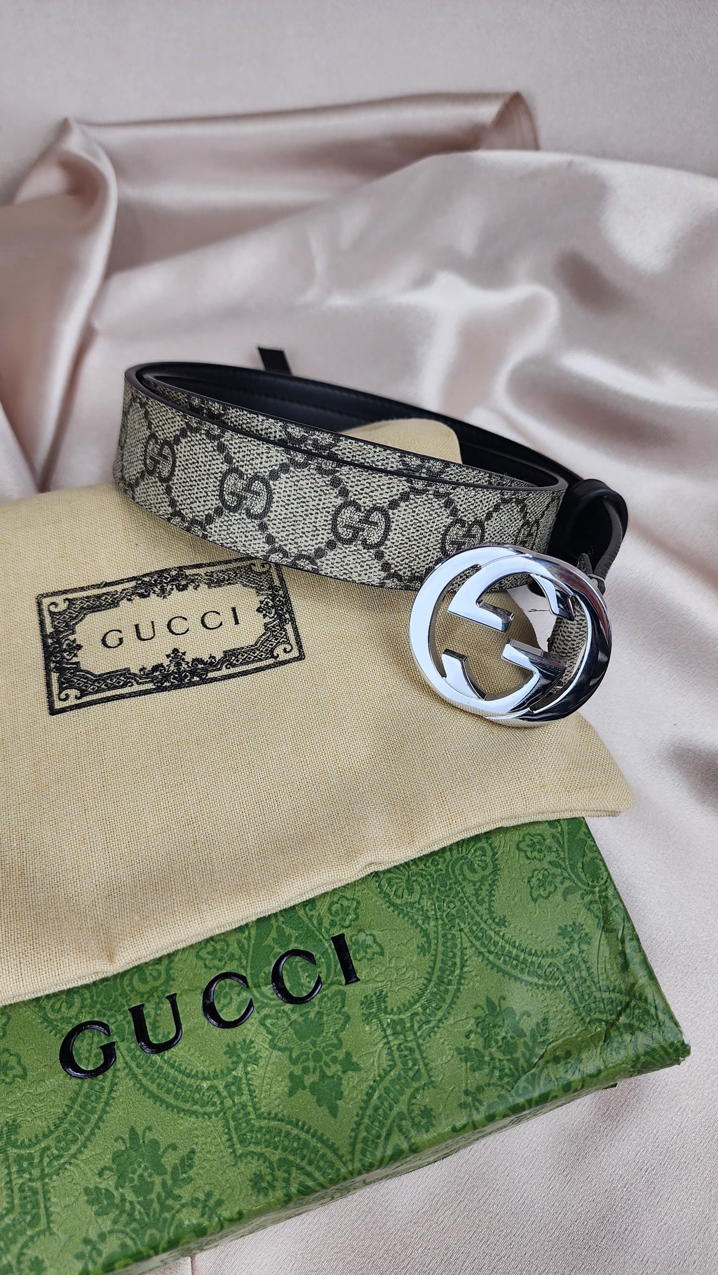 Gucci GG Supreme Belt -747