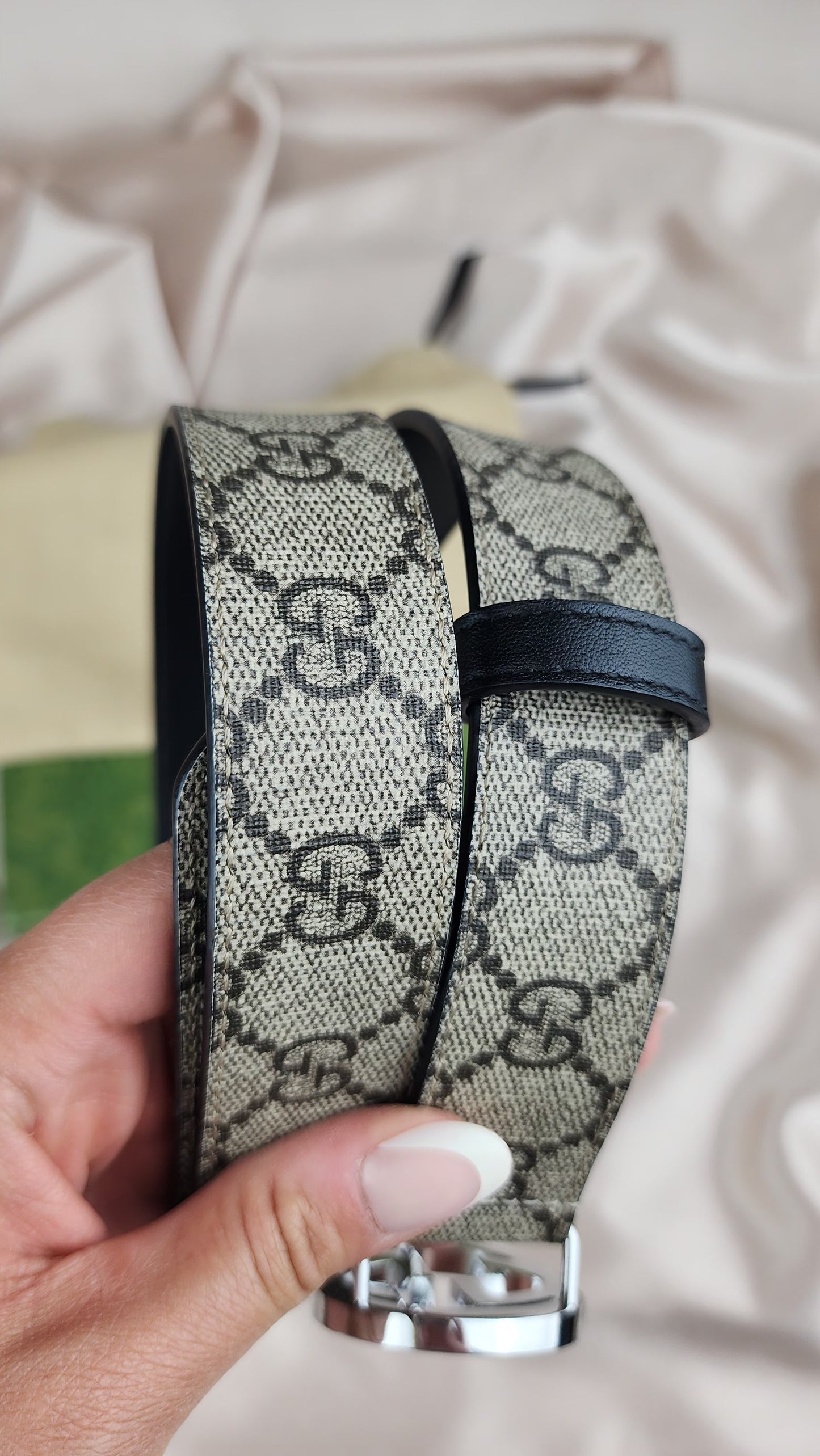 Gucci GG Supreme Belt -747