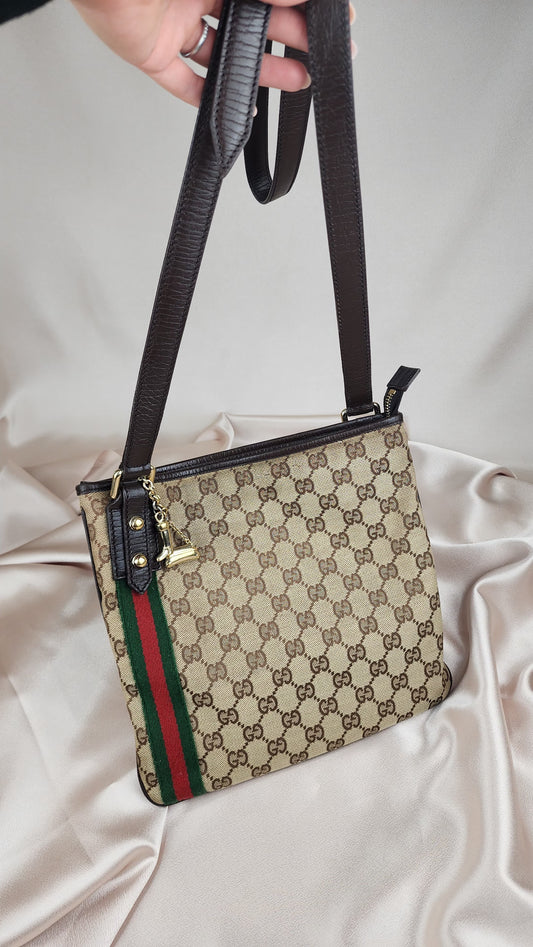 Gucci Crossbody Sherry Line Bag -758