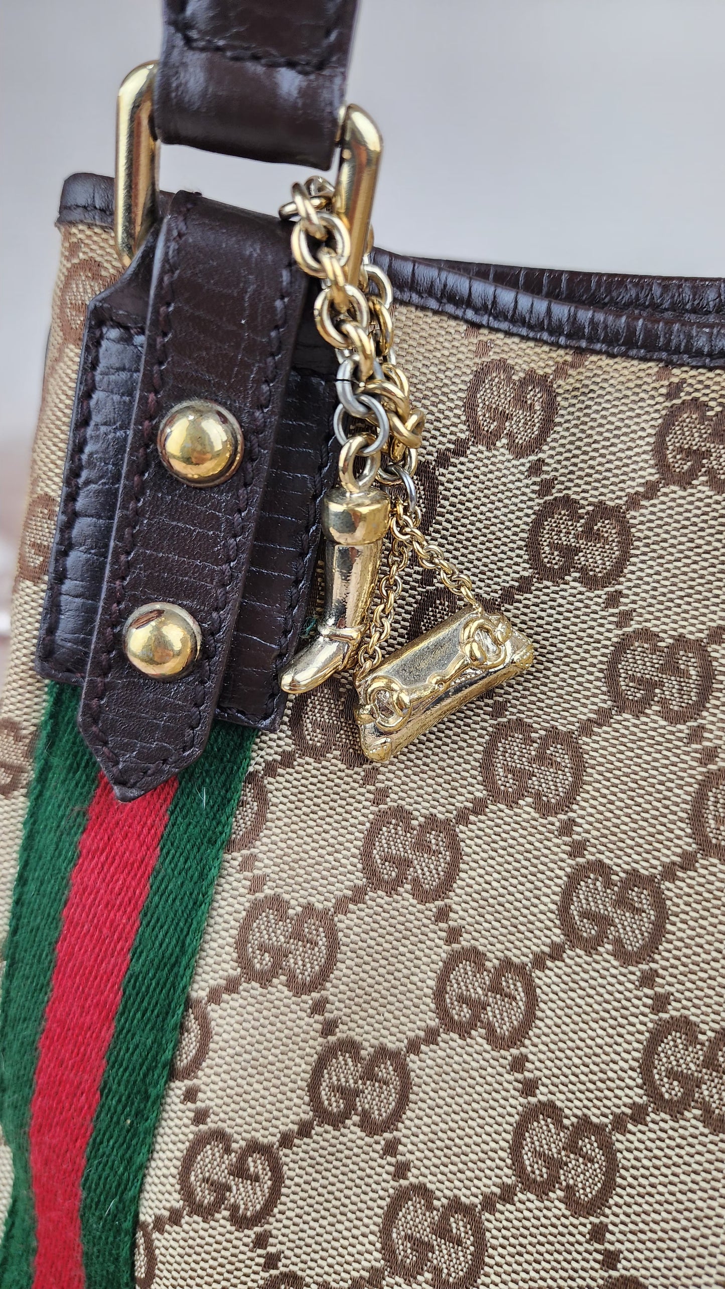 Gucci Crossbody Sherry Line Bag -758