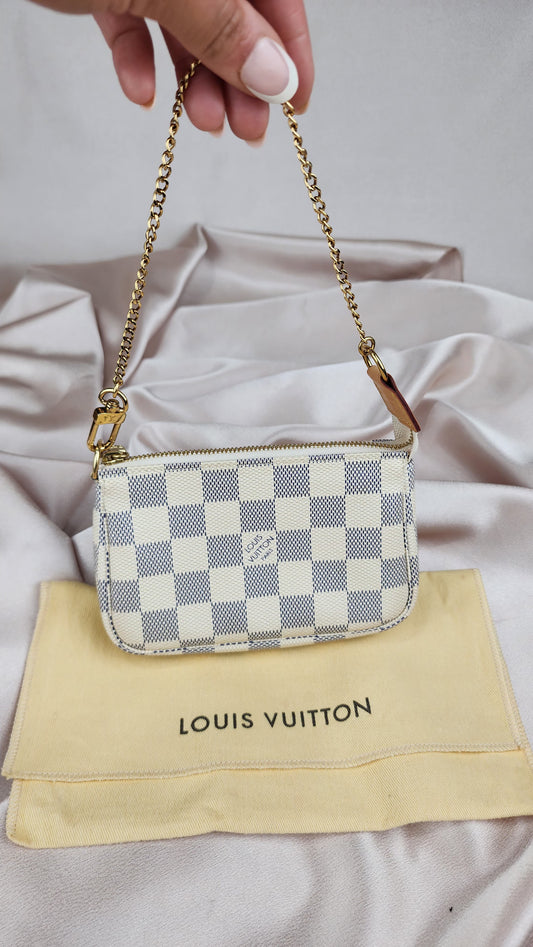 Louis Vuitton Damier Azur Mini Accessories Pochette - 631