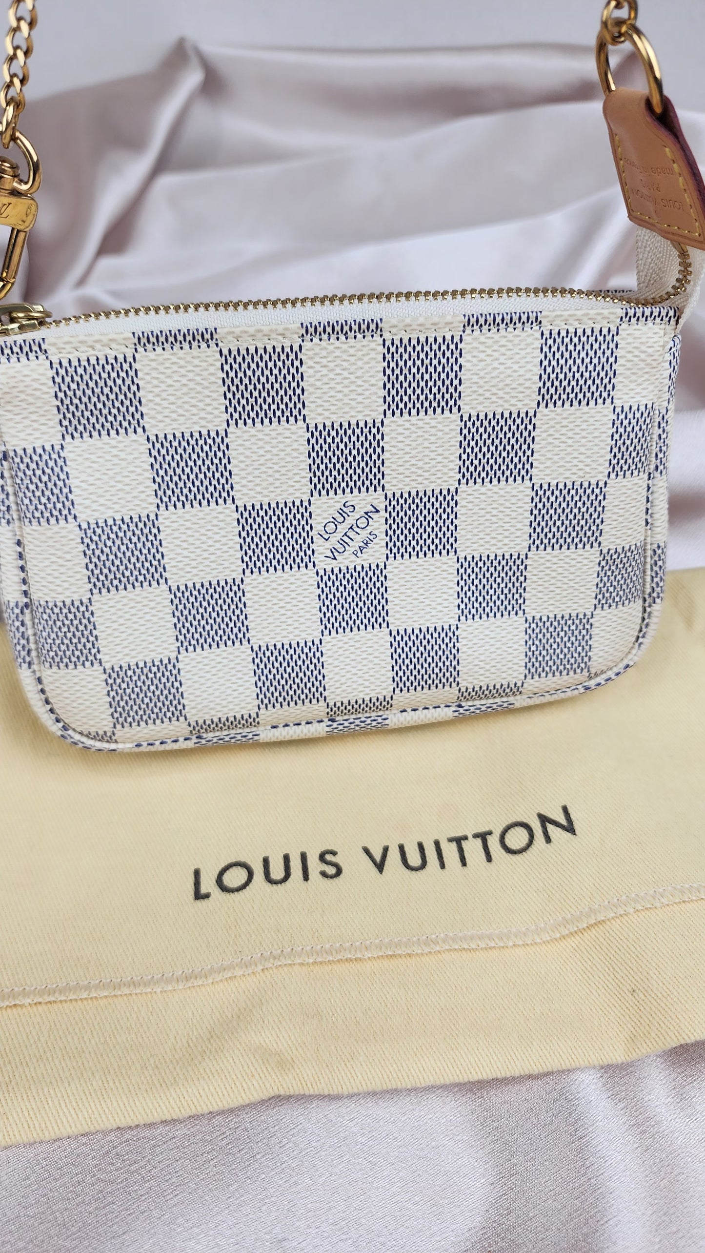 Louis Vuitton Damier Azur Mini Accessories Pochette - 631