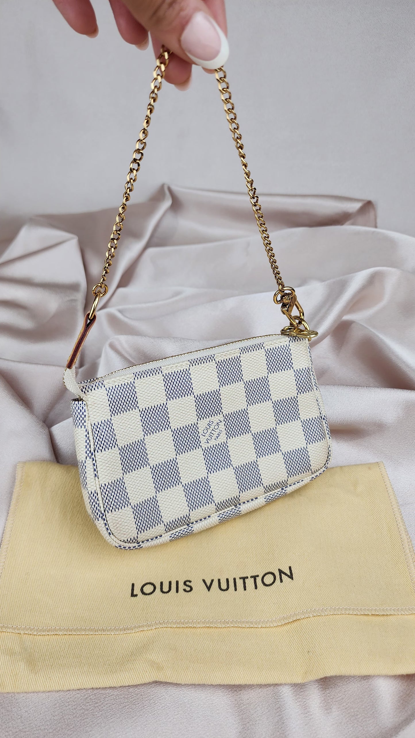 Louis Vuitton Damier Azur Mini Accessories Pochette - 631