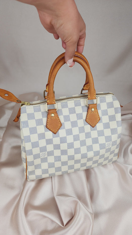 Louis Vuitton Damier Azur Speedy 25 - 820