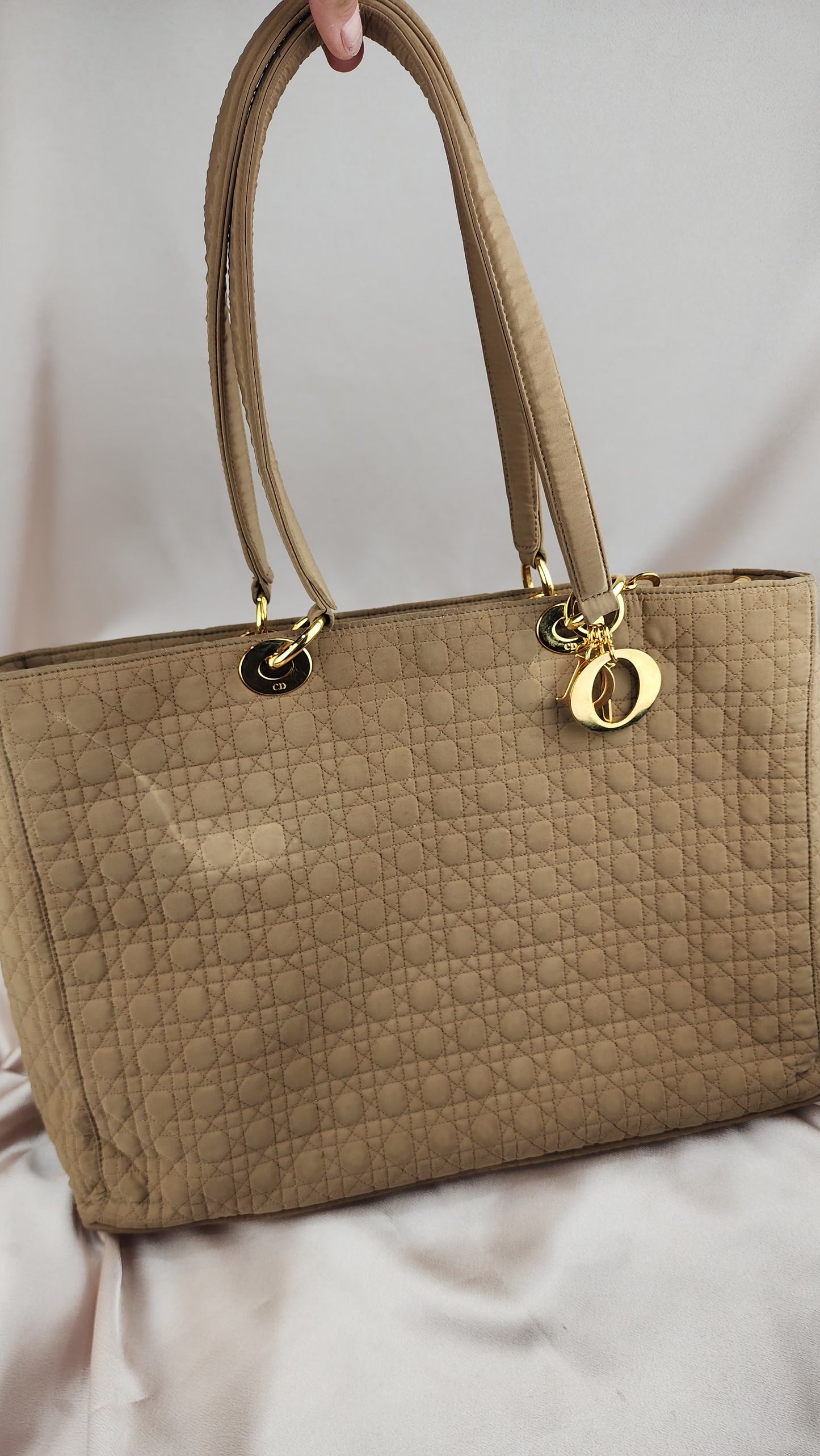 Christian Dior Canage Vintage Beige Tote - 127