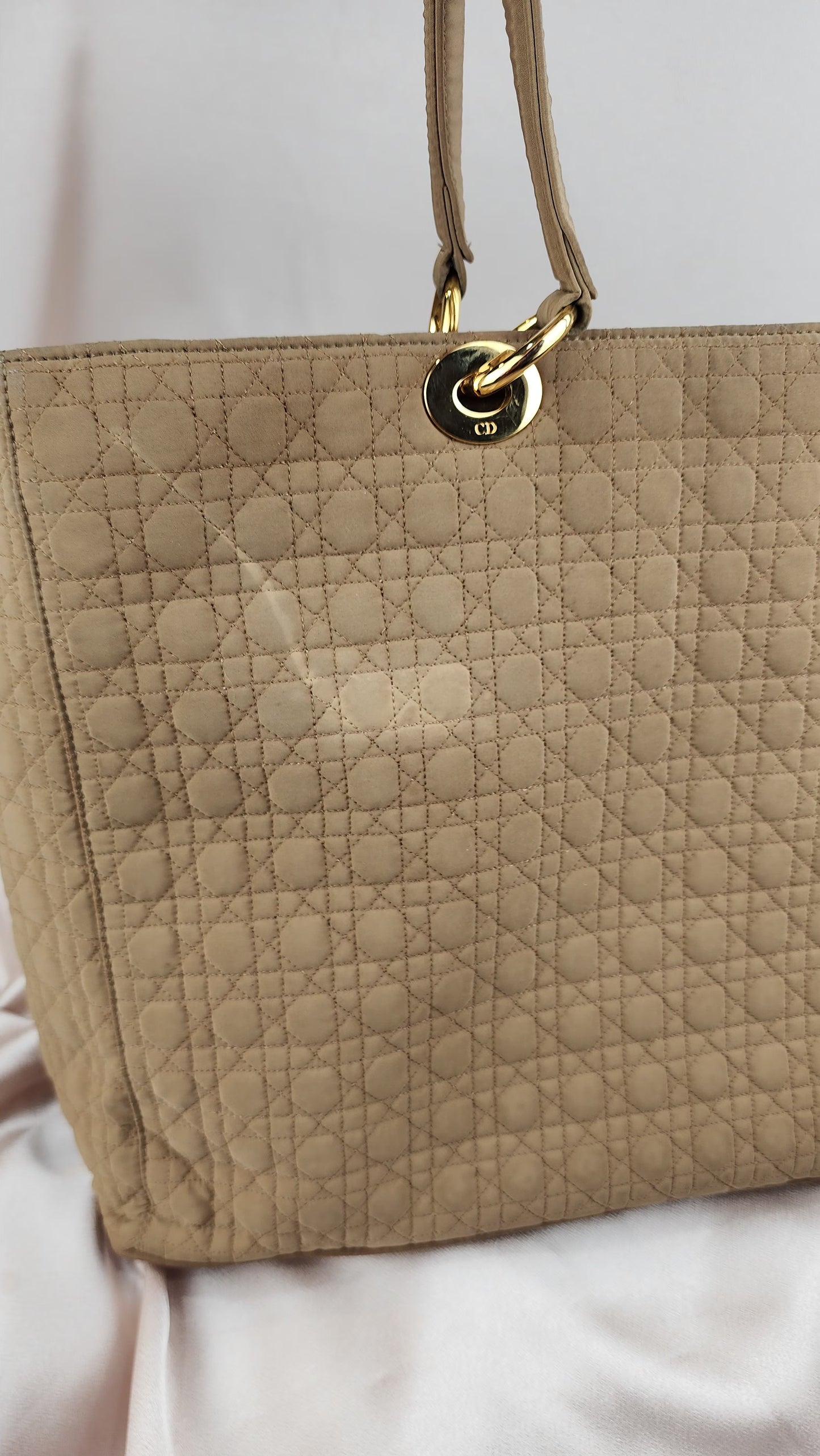 Christian Dior Canage Vintage Beige Tote - 127