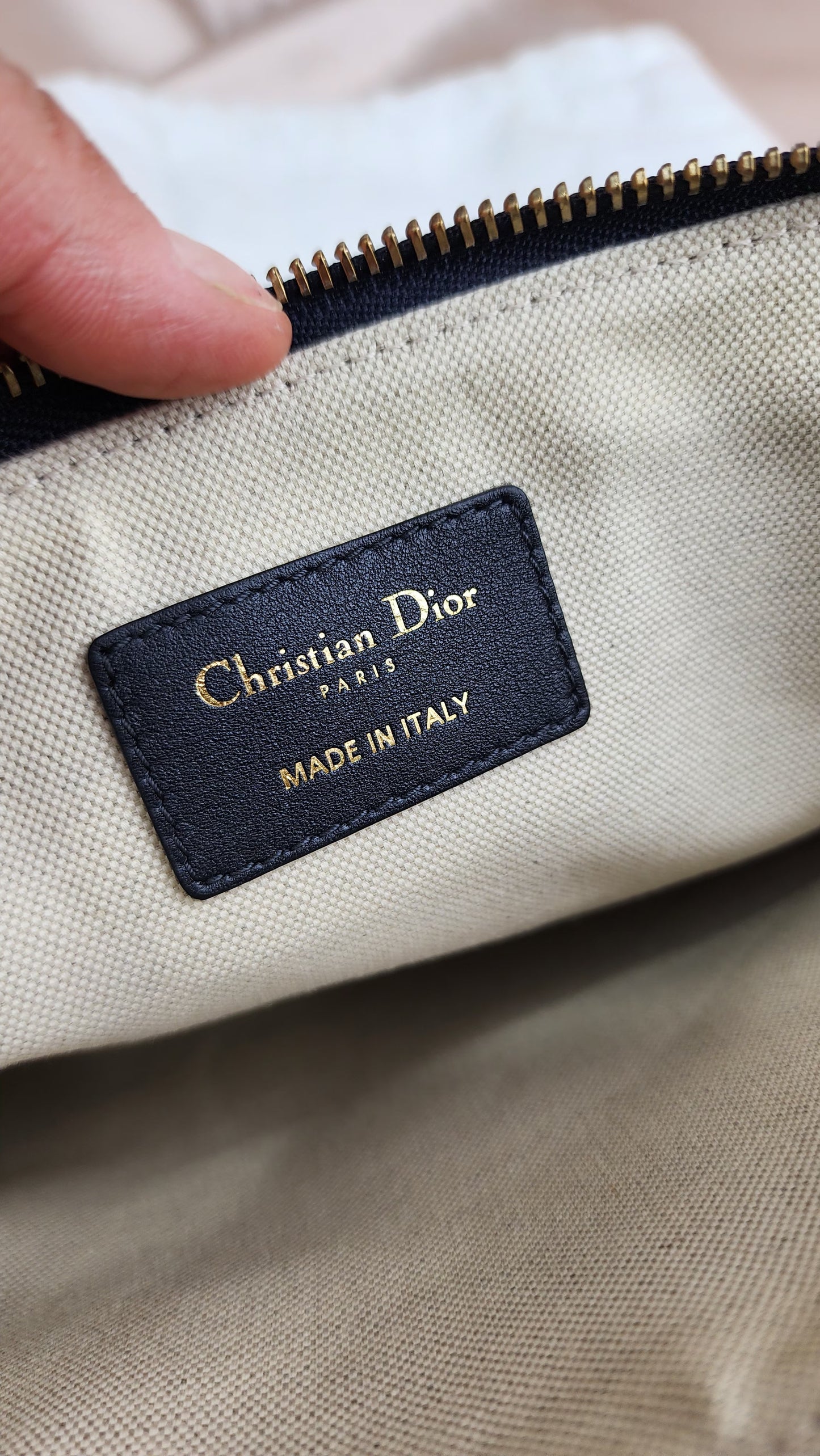 Christian Dior Trotter Canvas Pouch - 824