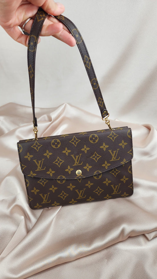 Louis Vuitton Vintage Monogram Double Rabat Bag - 835