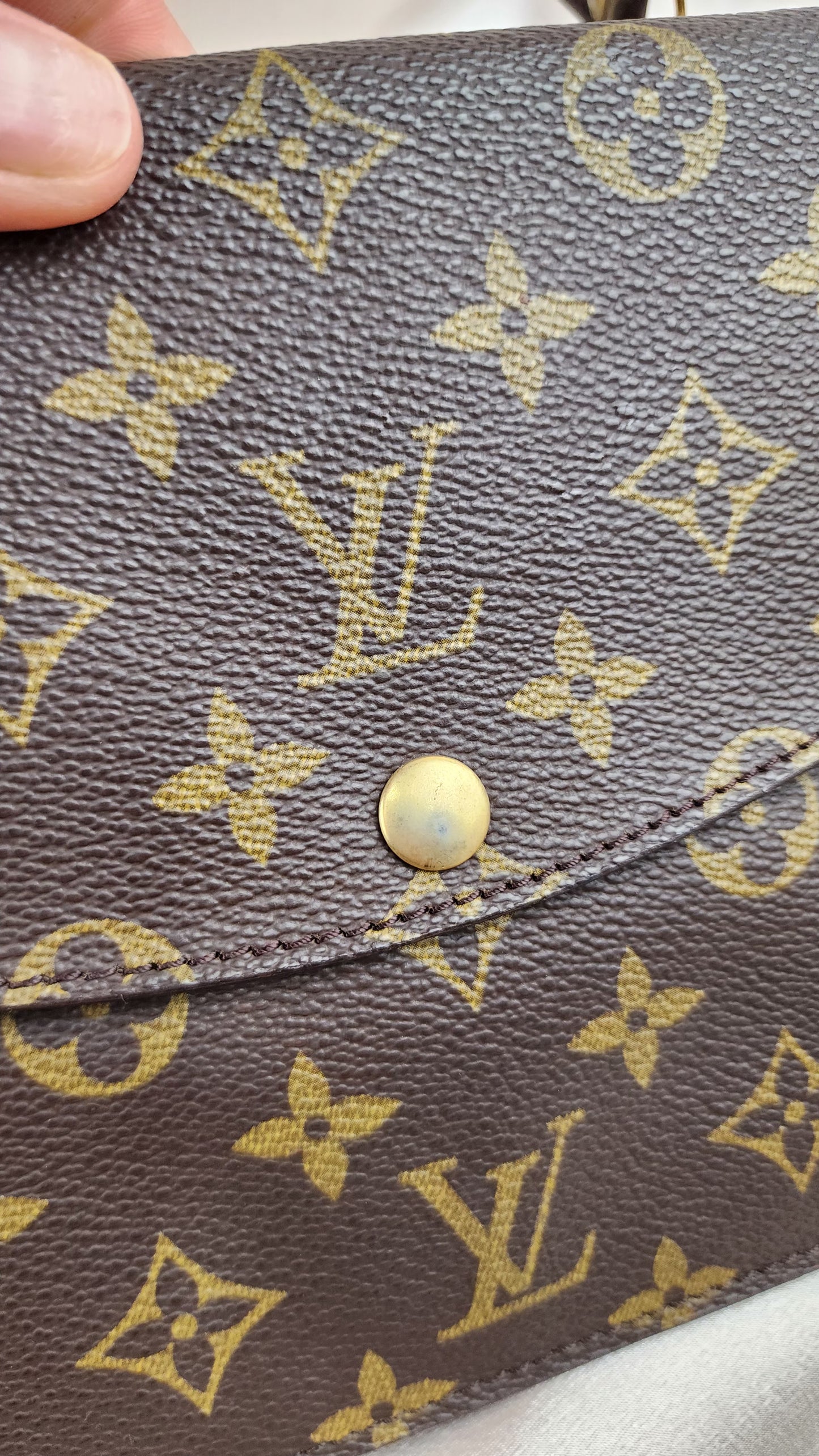 Louis Vuitton Vintage Monogram Double Rabat Bag - 835