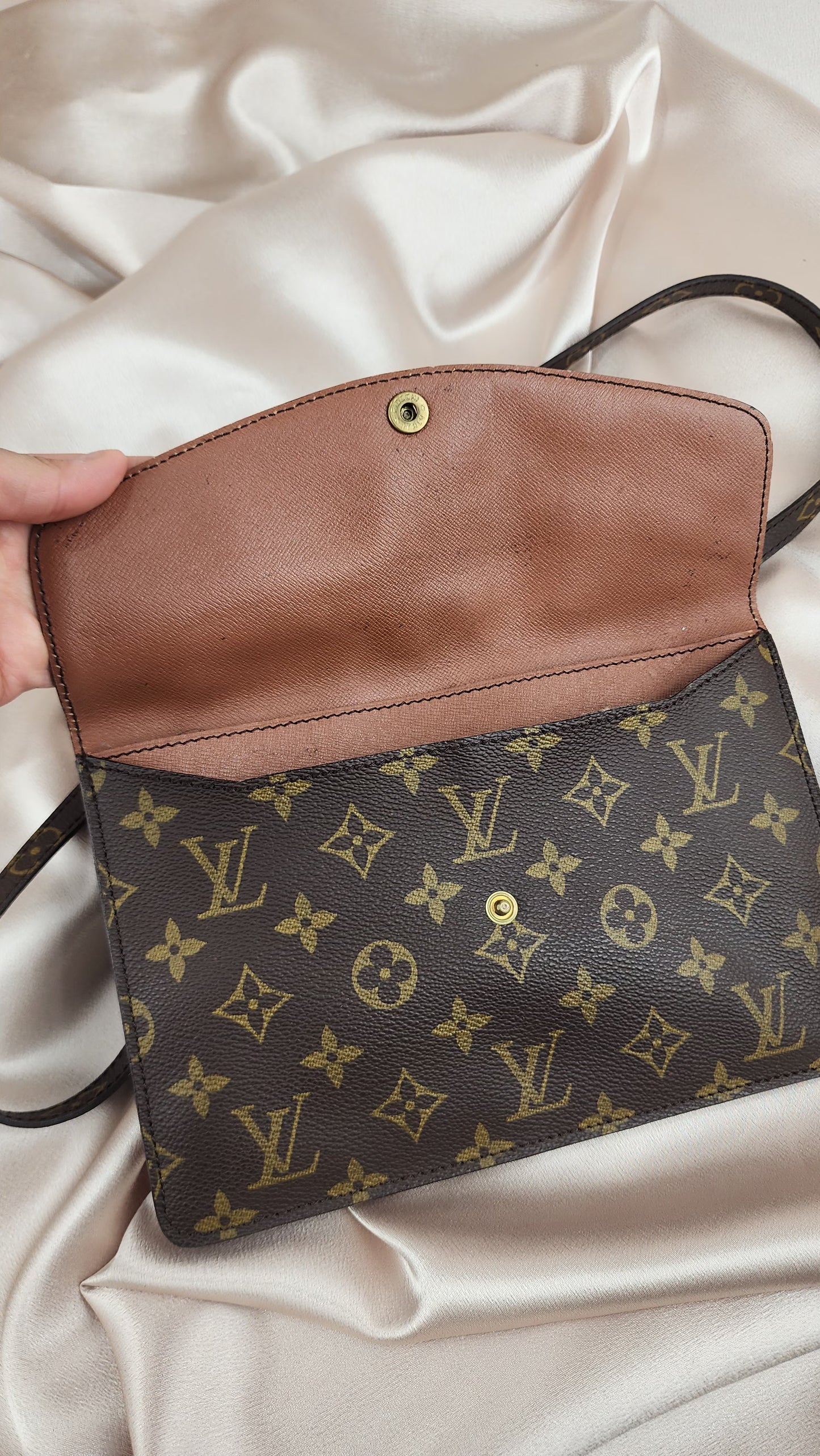 Louis Vuitton Vintage Monogram Double Rabat Bag - 835