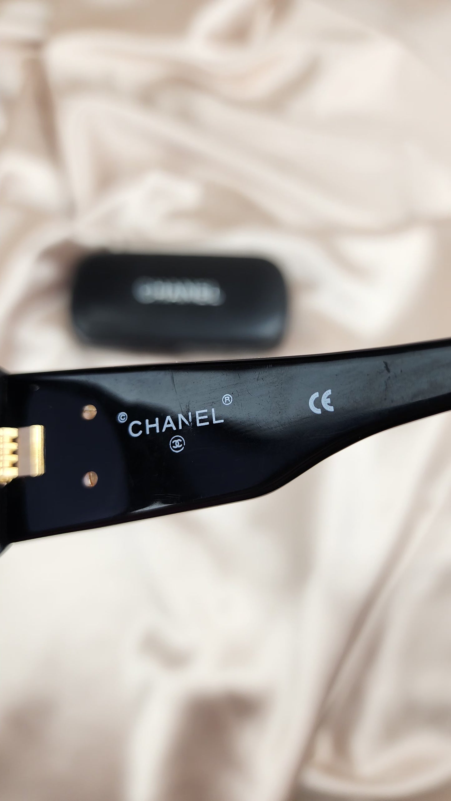 Chanel CC Black Sunglasses - 870