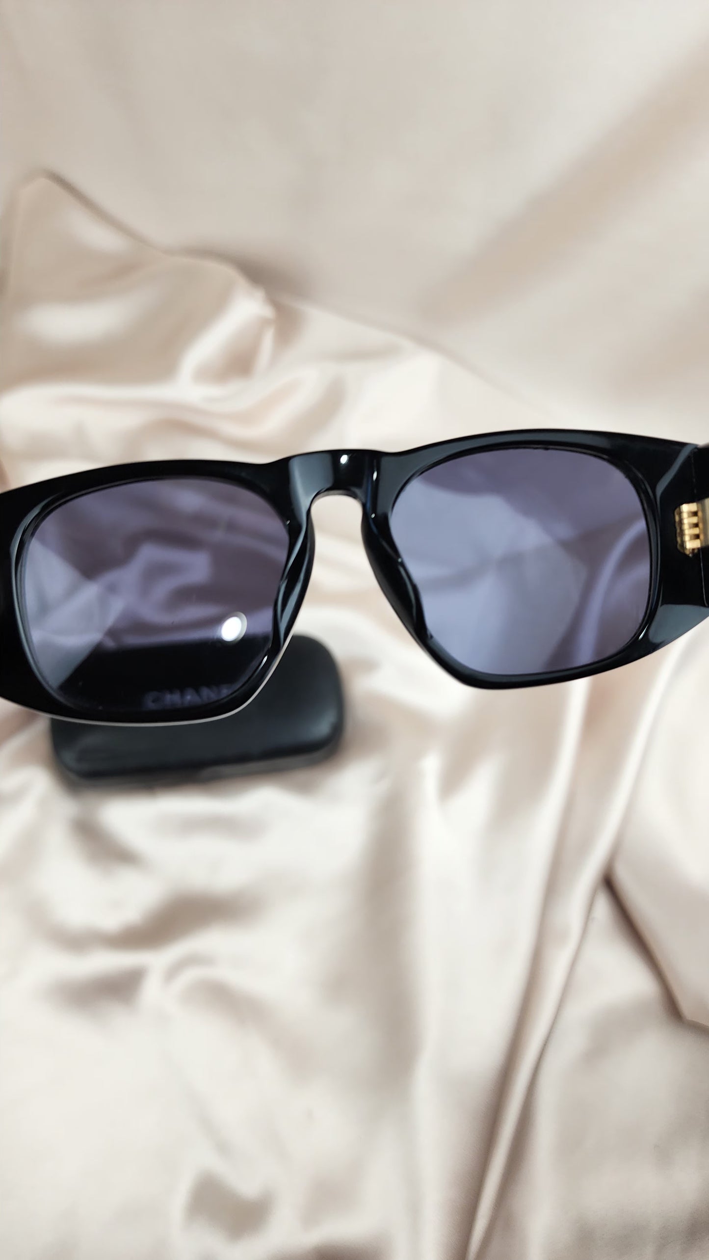 Chanel CC Black Sunglasses - 870