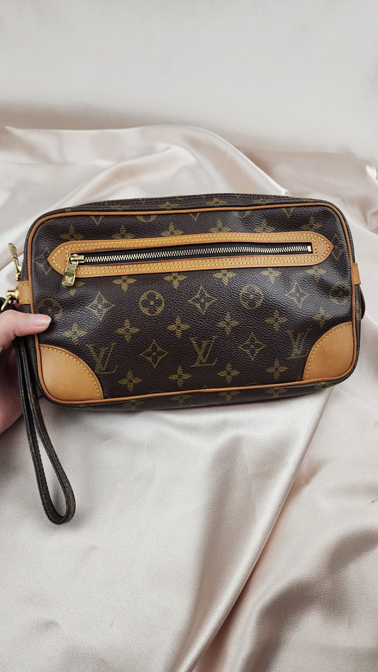 Louis Vuitton Monogram Marly Dragonne GM Clutch -868