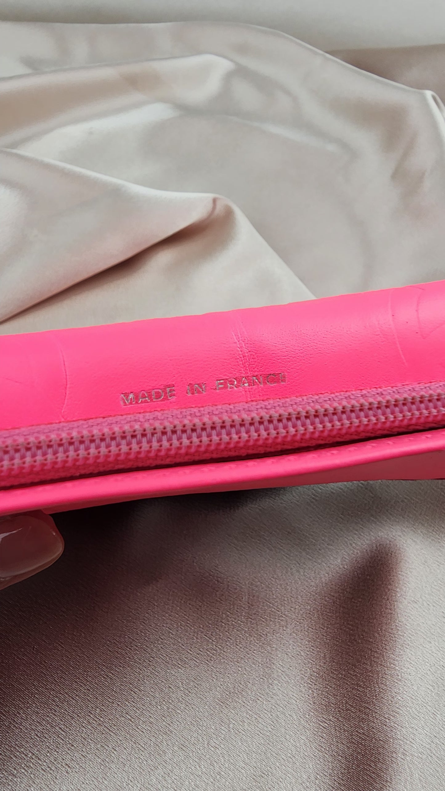 Chanel Cambon Long Flap Wallet Pink Interior - 806