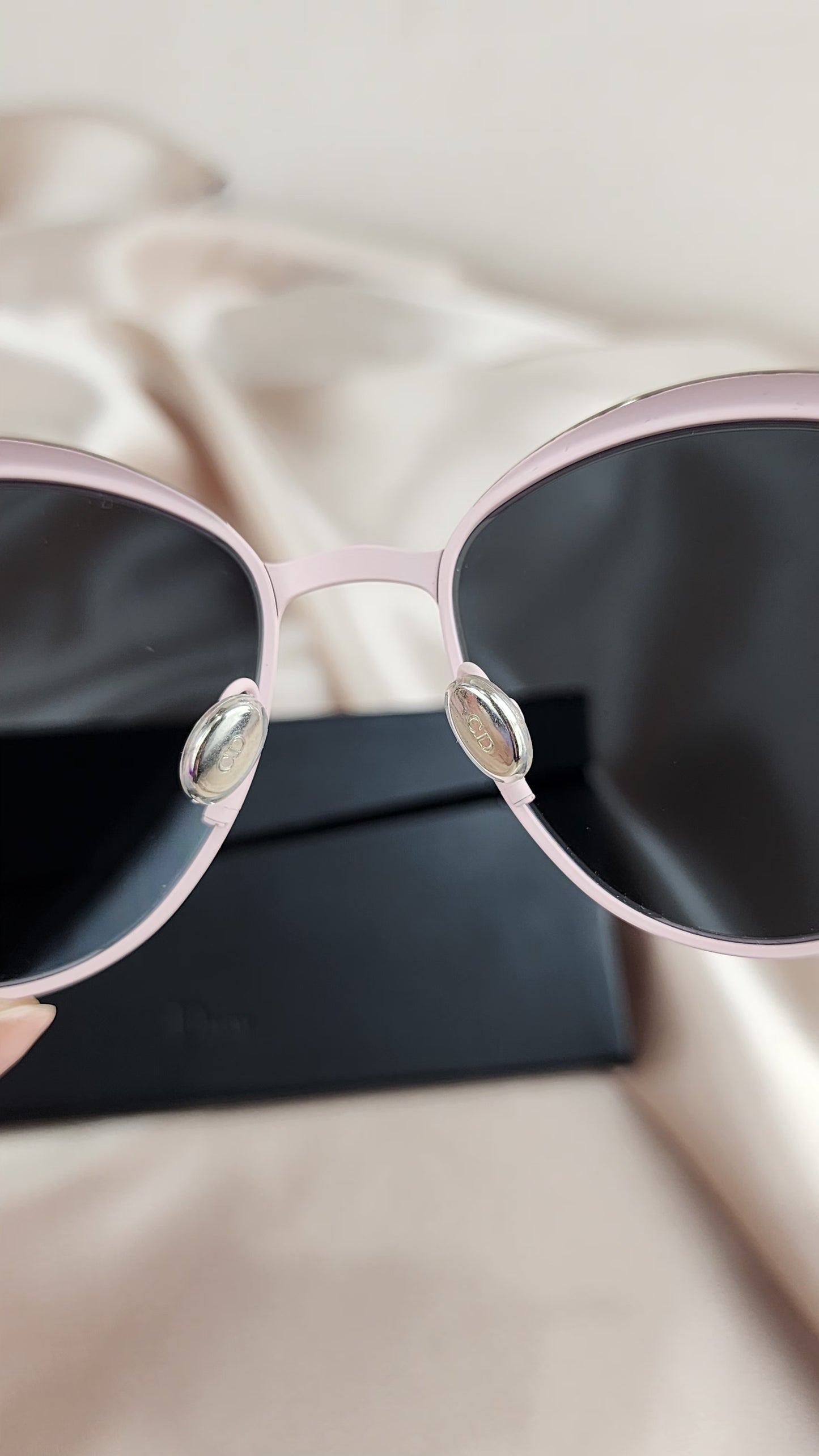 Christian Dior Pink Cat Eye Sunglasses -908