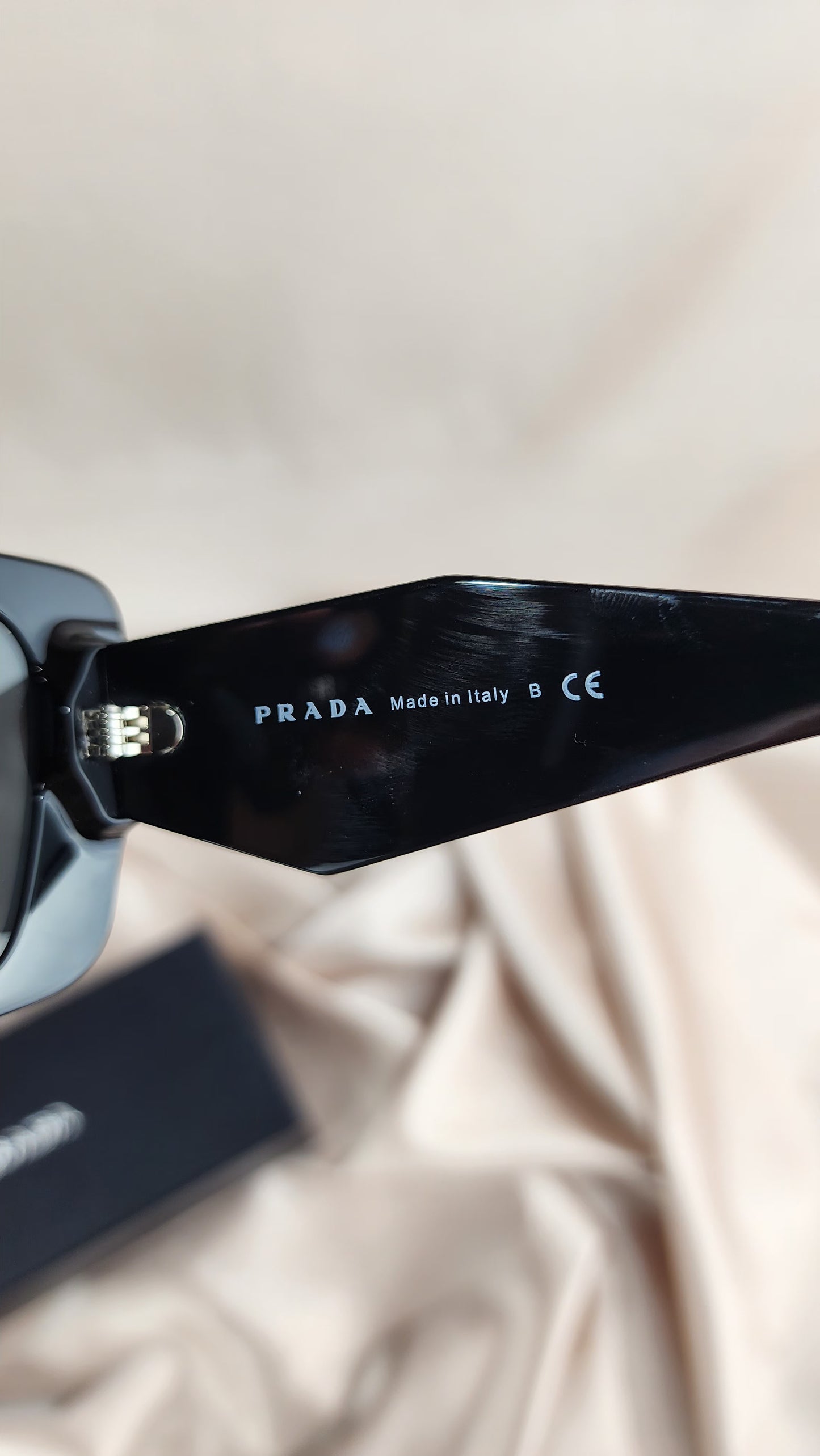 Prada Cat Eye Sunglasses Silver Plate - 276