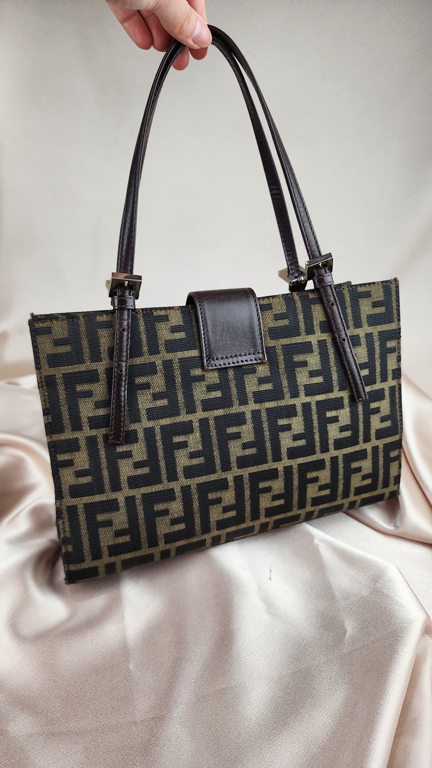 Fendi Zucca Print Handbag Tote - 953