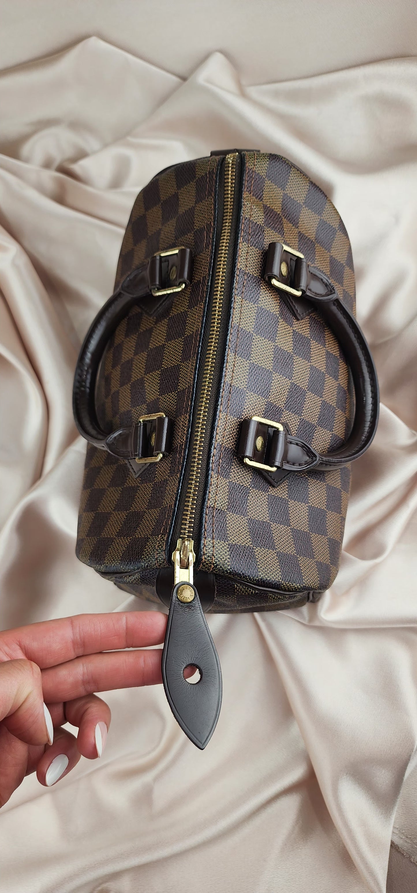 Louis Vuitton Damier Ebene Speedy 25 - 702