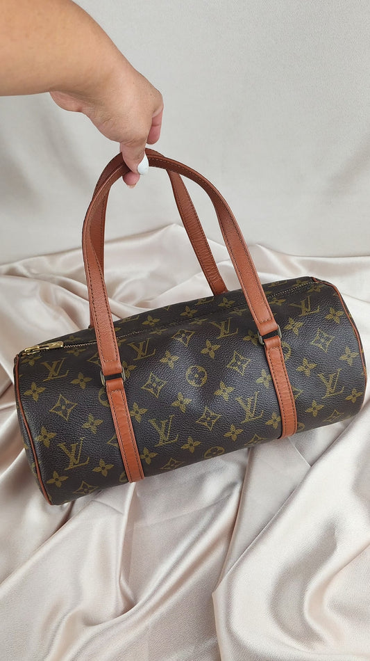 Louis Vuitton Monogram Papillon 30 Hand Bag - 959