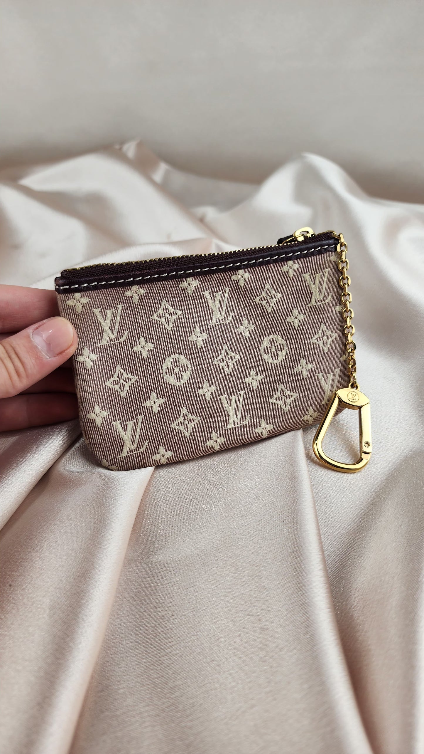 Louis Vuitton Monogram Idylle Pochette Cles Coin Purse Sepia - 1012