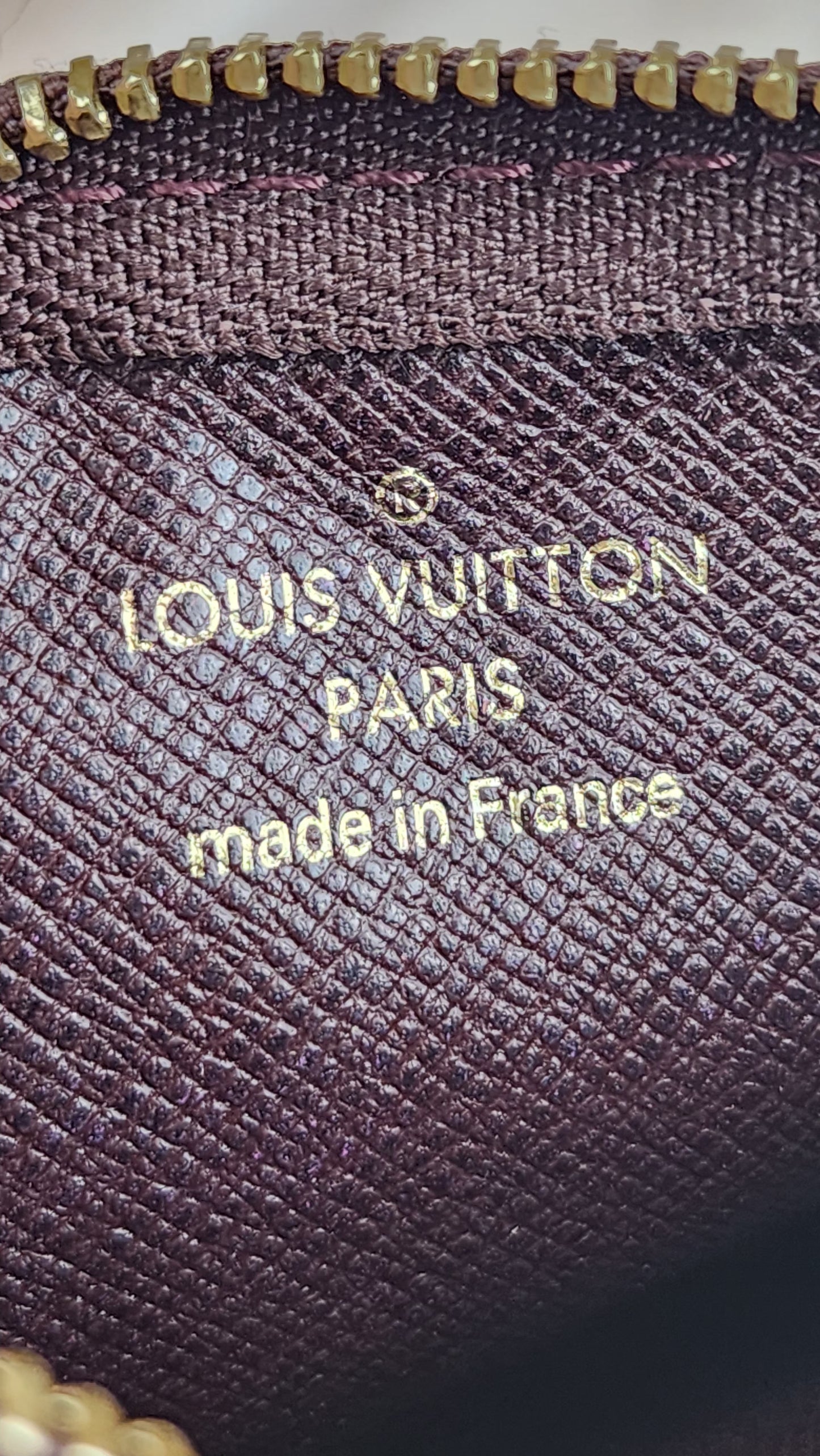 Louis Vuitton Monogram Idylle Pochette Cles Coin Purse Sepia - 1012