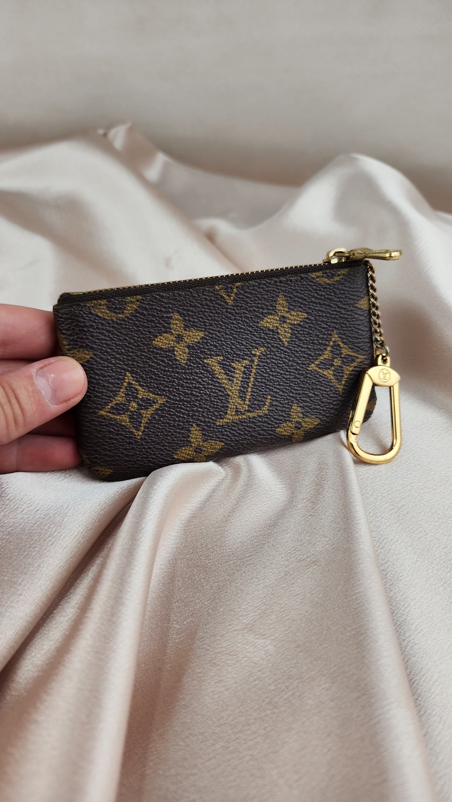 Louis Vuitton Monogram Pochette Cles Coin Purse - 1011