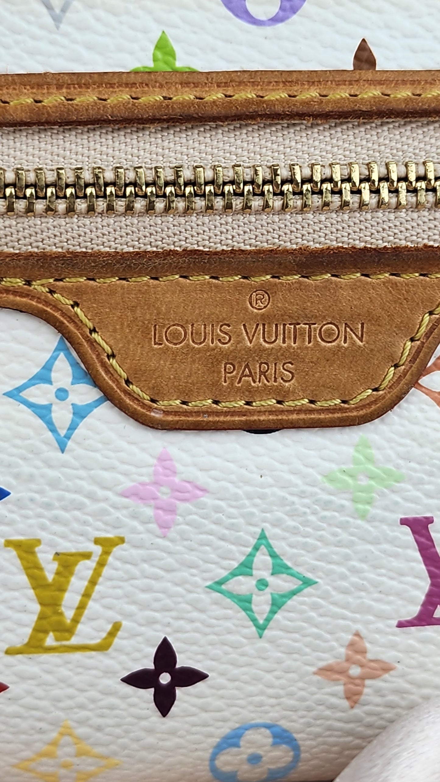 Louis Vuitton Monogram Multicolor Pochette MM Pouch - 1030