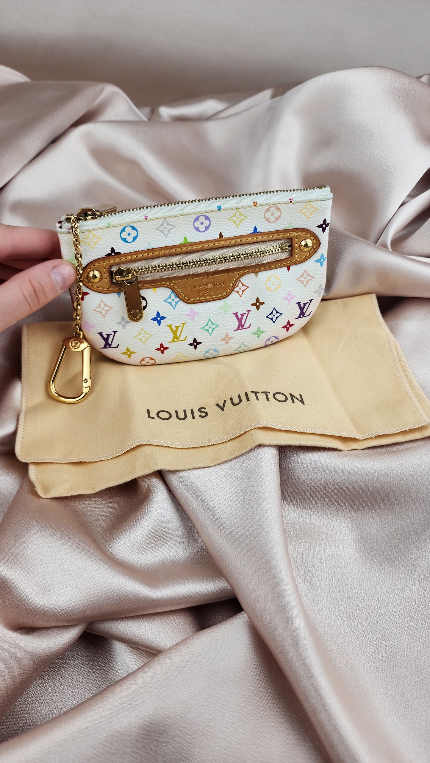 Louis Vuitton Monogram Multicolor Pochette MM Pouch - 1030