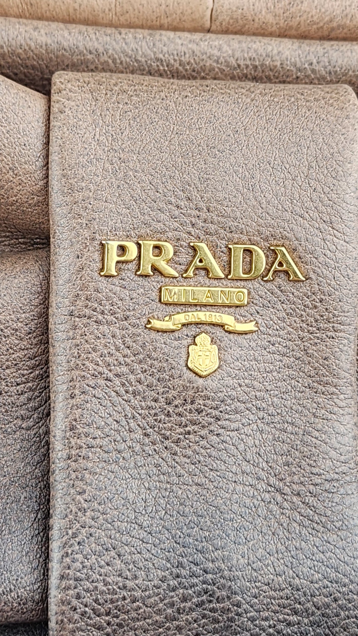 Prada Leather Ombre Zip Pouch - 1040