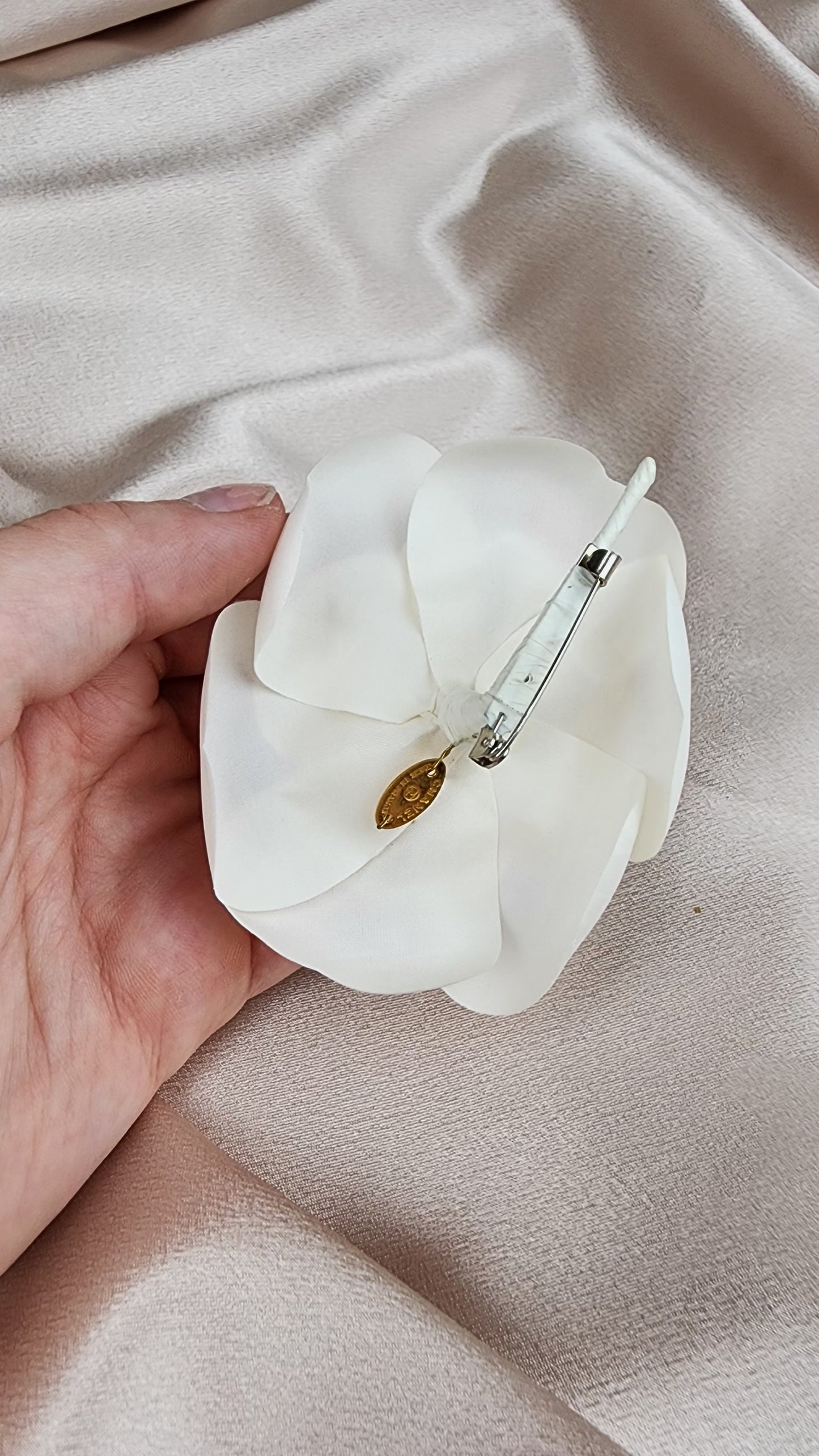 Chanel Camilia Flower Brooch - 1056