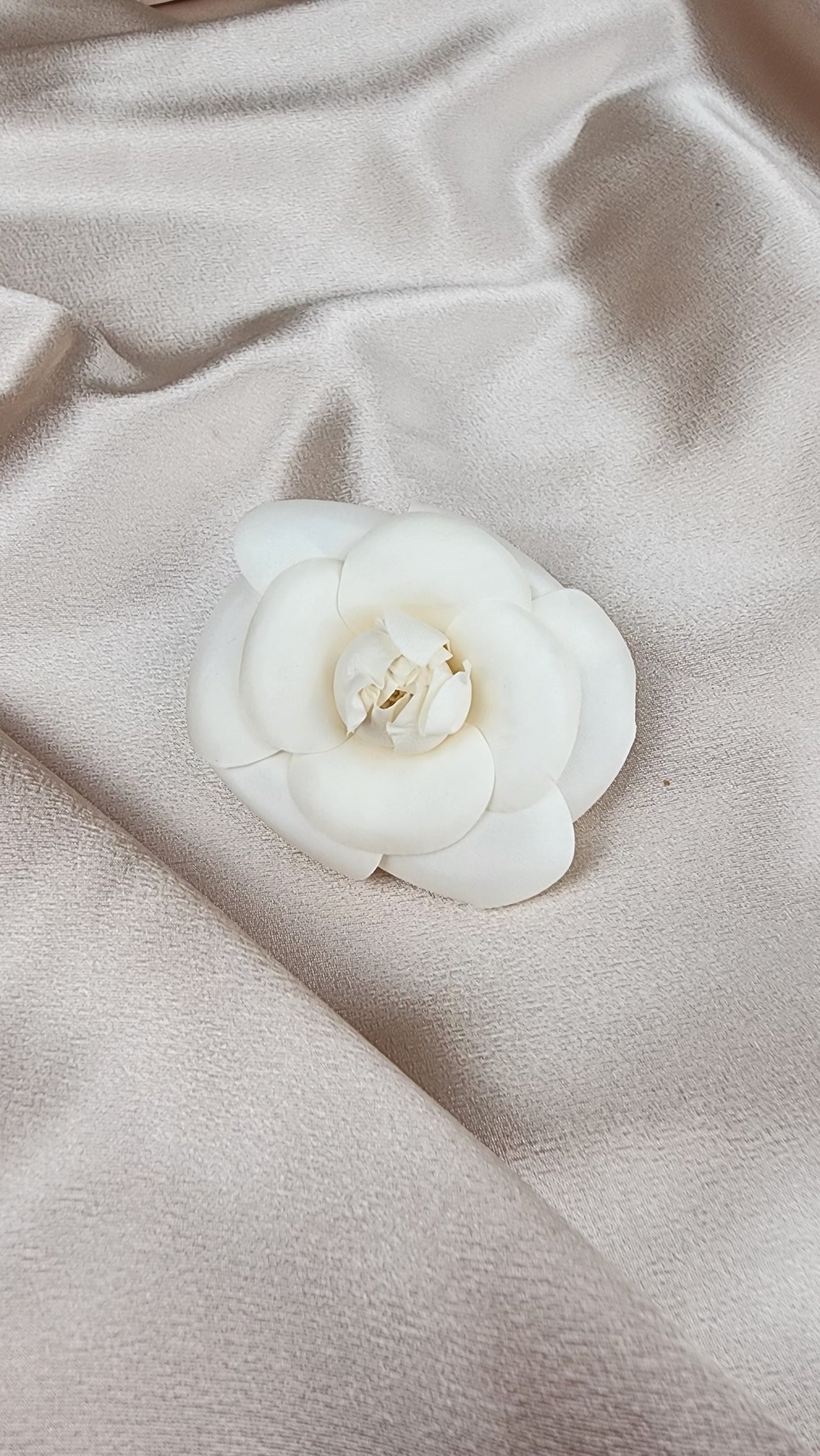 Chanel Camilia Flower Brooch - 1056