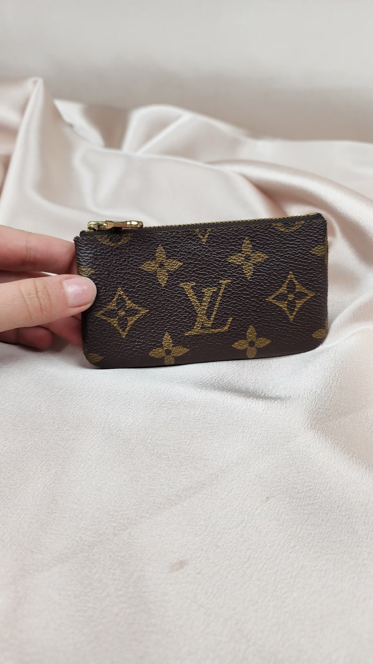 Louis Vuitton Monogram Pochette Cles Coin Purse - 1095