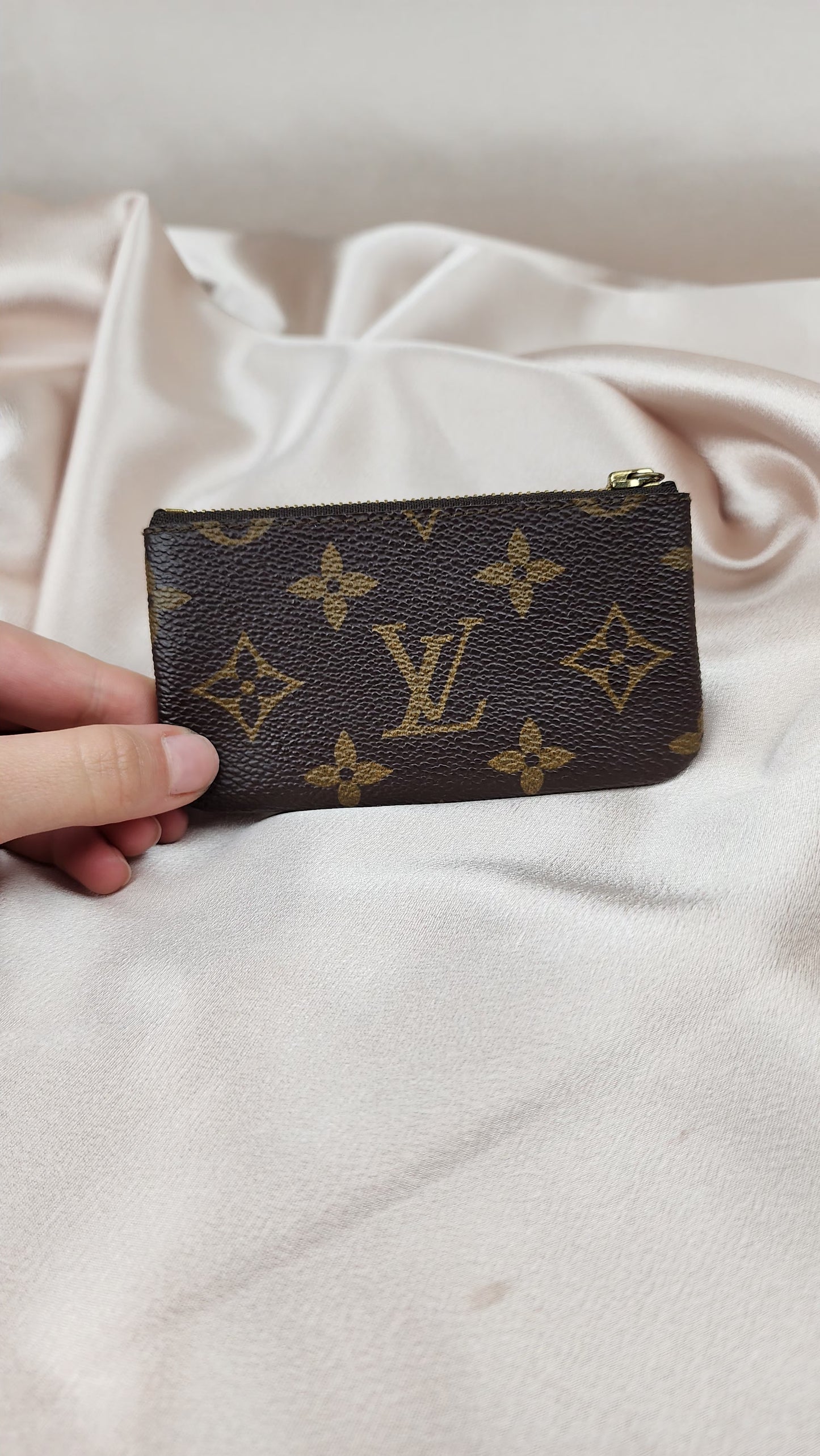 Louis Vuitton Monogram Pochette Cles Coin Purse - 1095