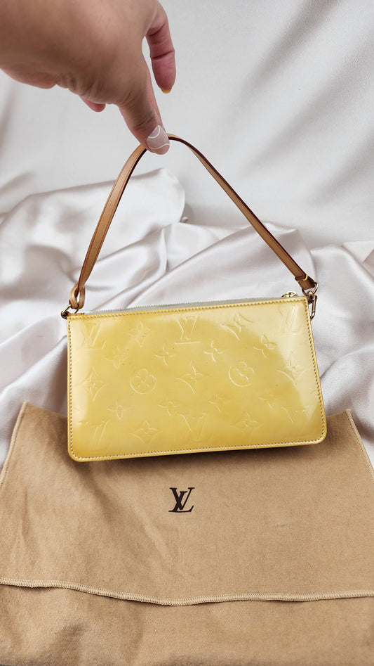 Louis Vuitton Monogram Vernis Lexington Pouch Yellow - 1121