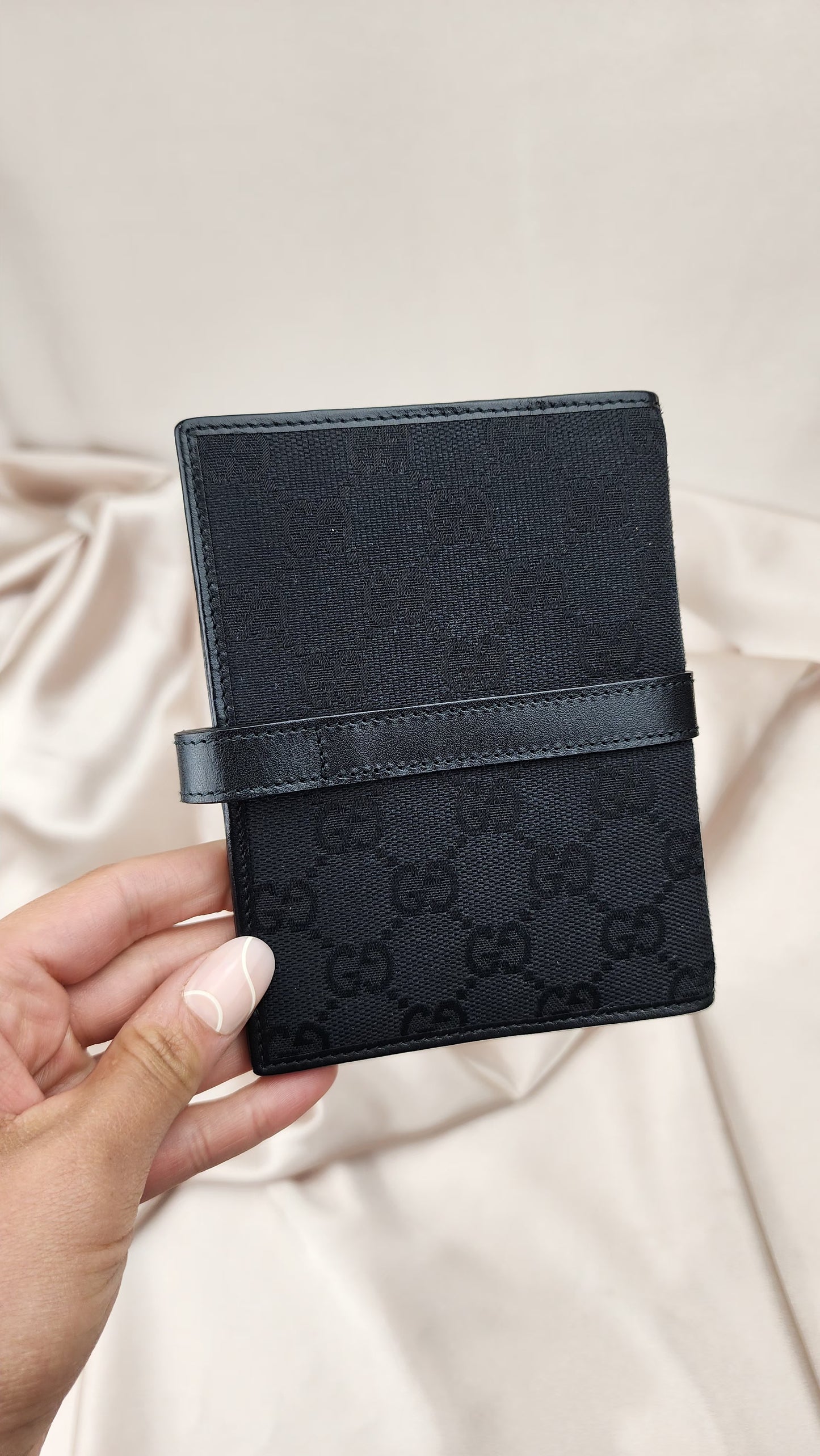 Gucci Black Jackie Day Planner Cover - 1132