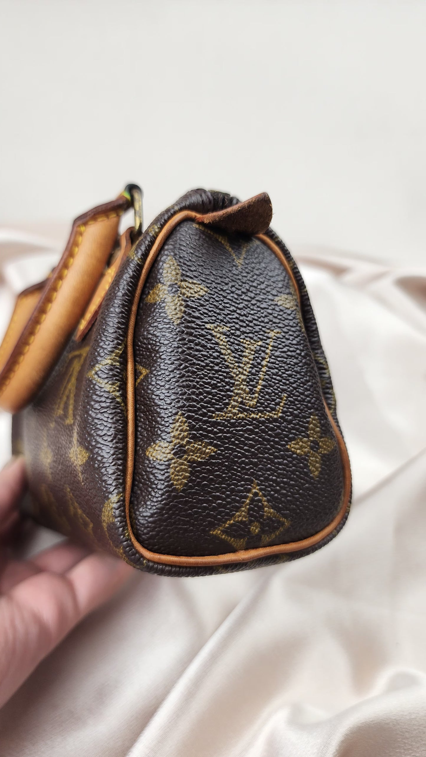 Louis Vuitton Monogram Mini Speedy Hand Bag - 1137