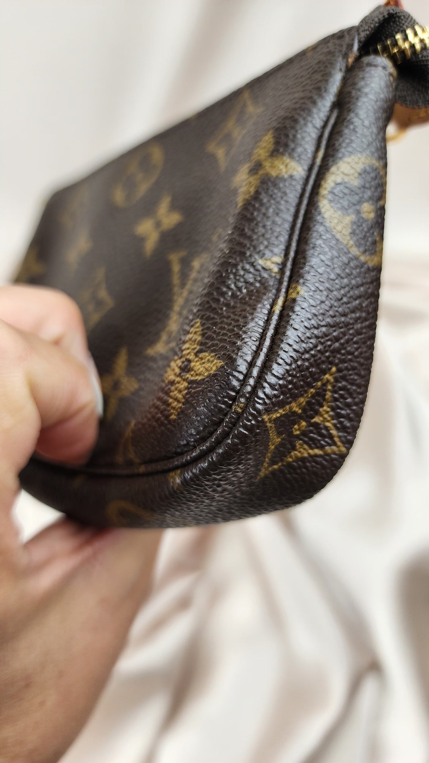 Louis Vuitton Monogram Mini Pochette Accessoires Pouch - 1124