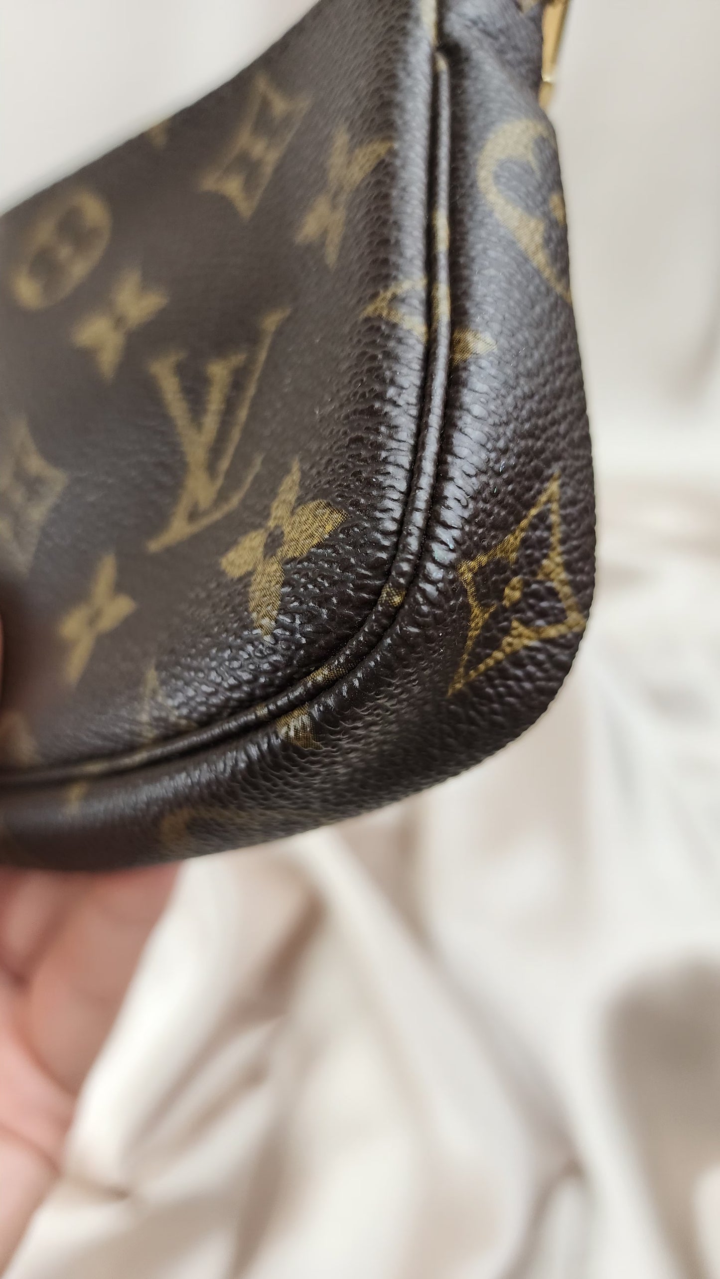 Louis Vuitton Monogram Mini Pochette Accessoires Pouch - 1124