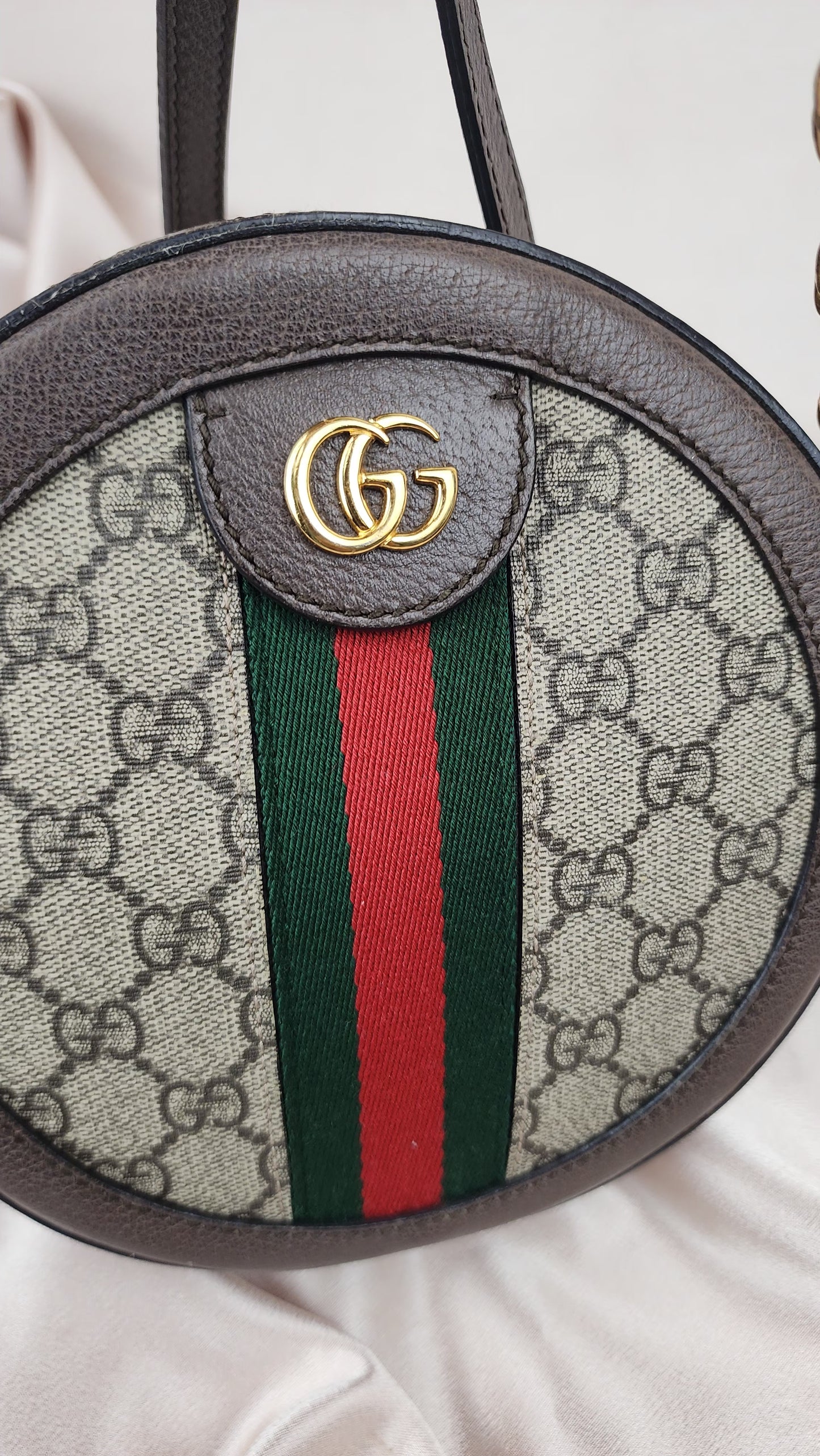 Gucci Ophidia Web Sherry Line Crossbody Bag - 1289