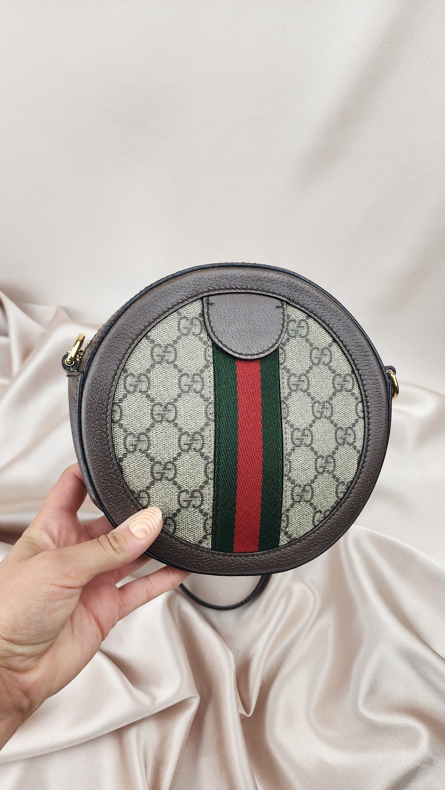 Gucci Ophidia Web Sherry Line Crossbody Bag - 1289