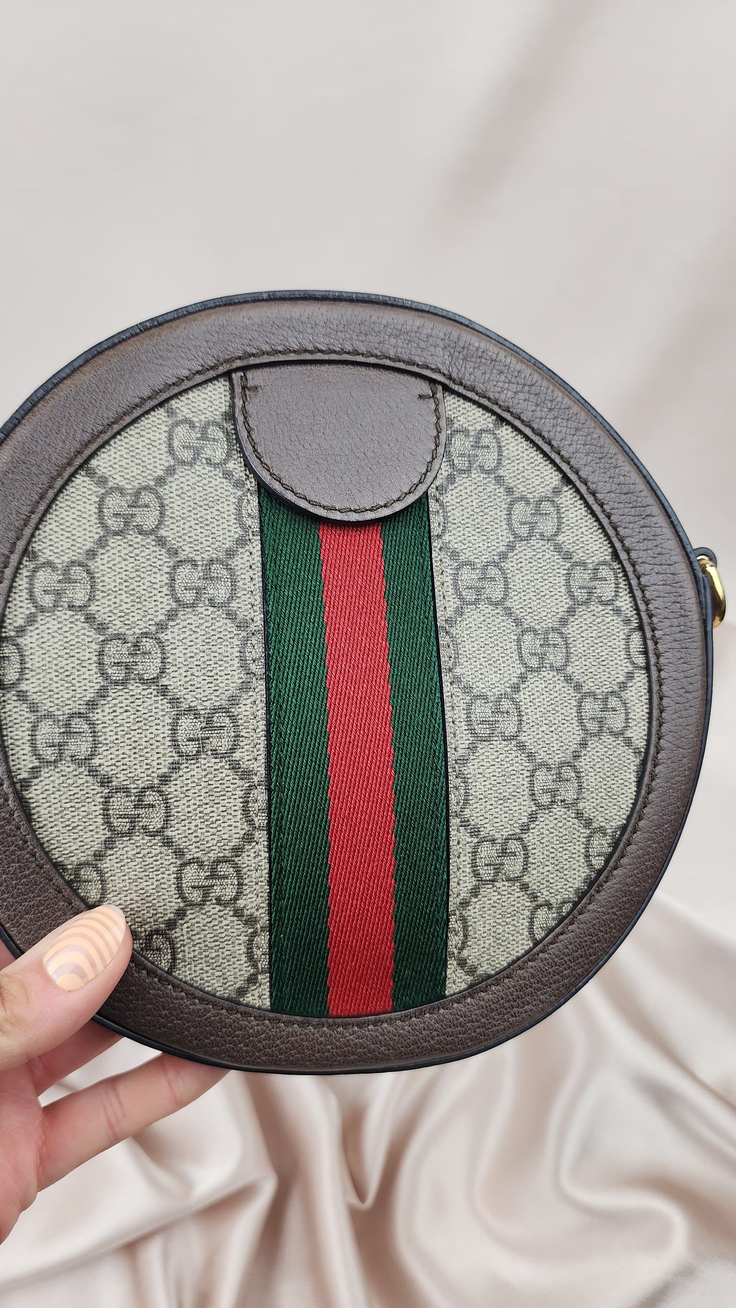 Gucci Ophidia Web Sherry Line Crossbody Bag - 1289