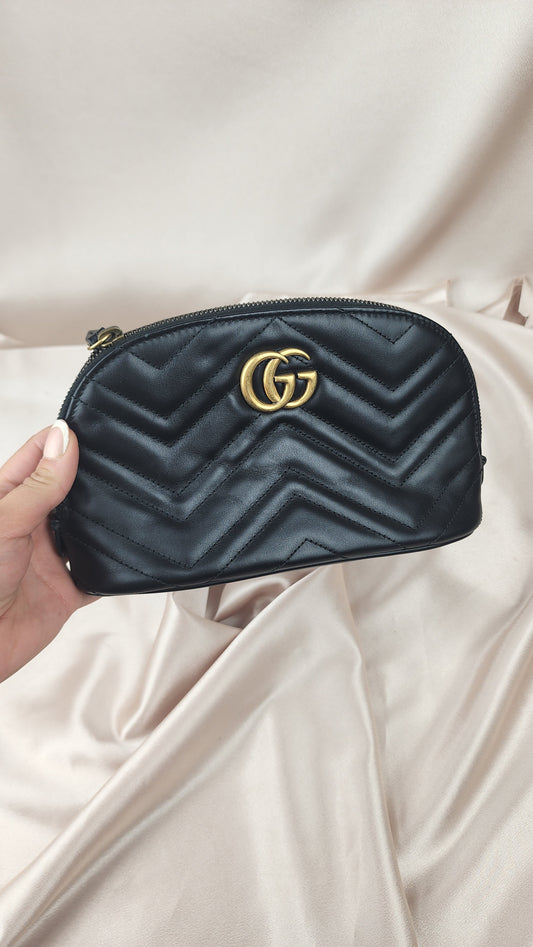 Gucci GG Marmont Leather Pouch - 1547