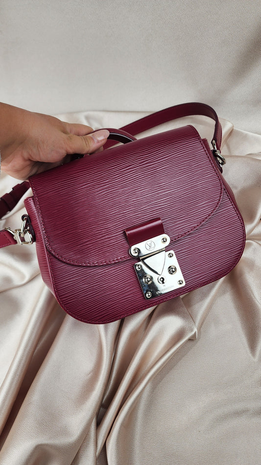 Louis Vuitton Pink/Burgandy Eden Shoulder Bag - 0654