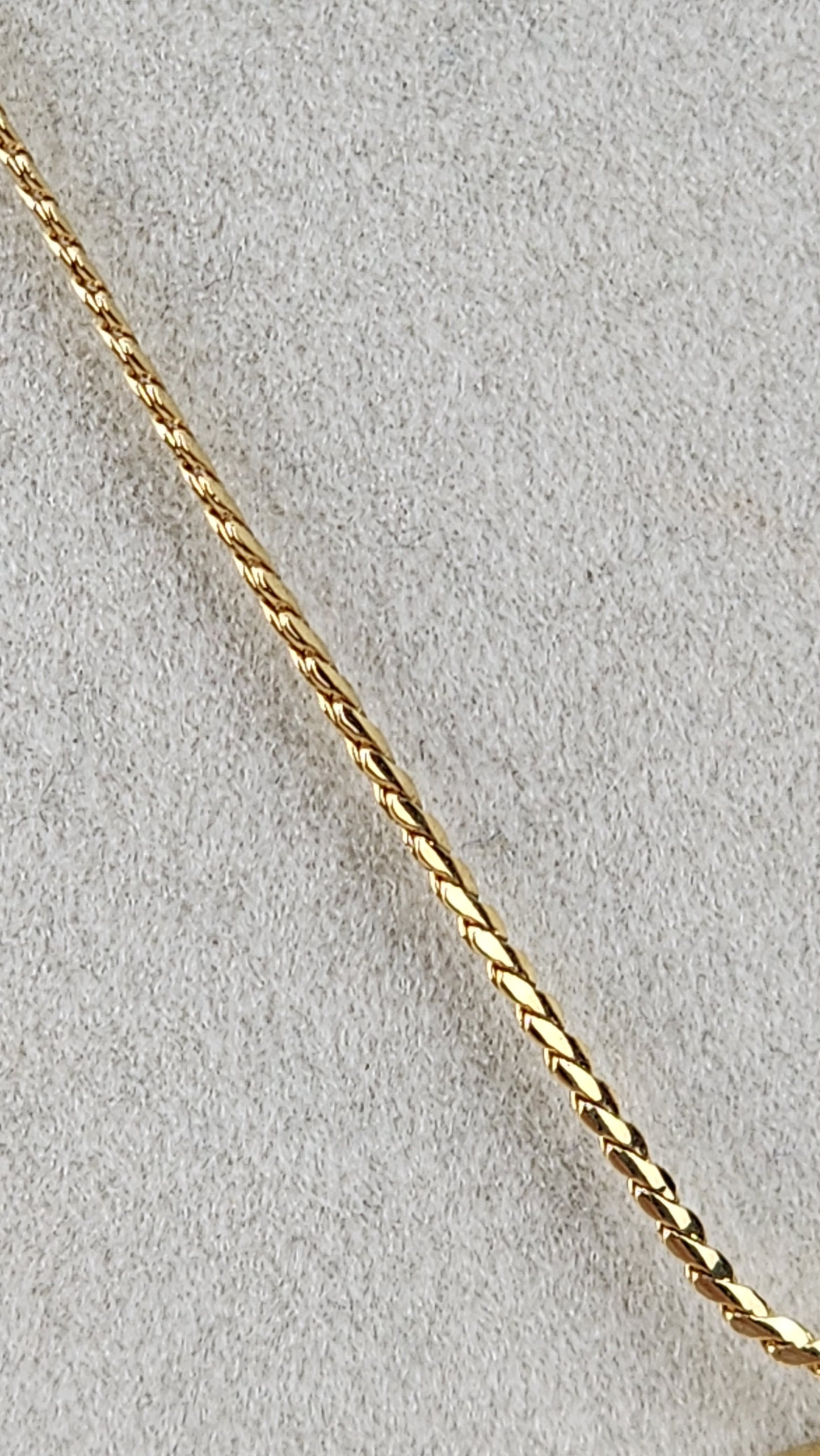 Christian Dior CD Gold Tone Necklace - 1529